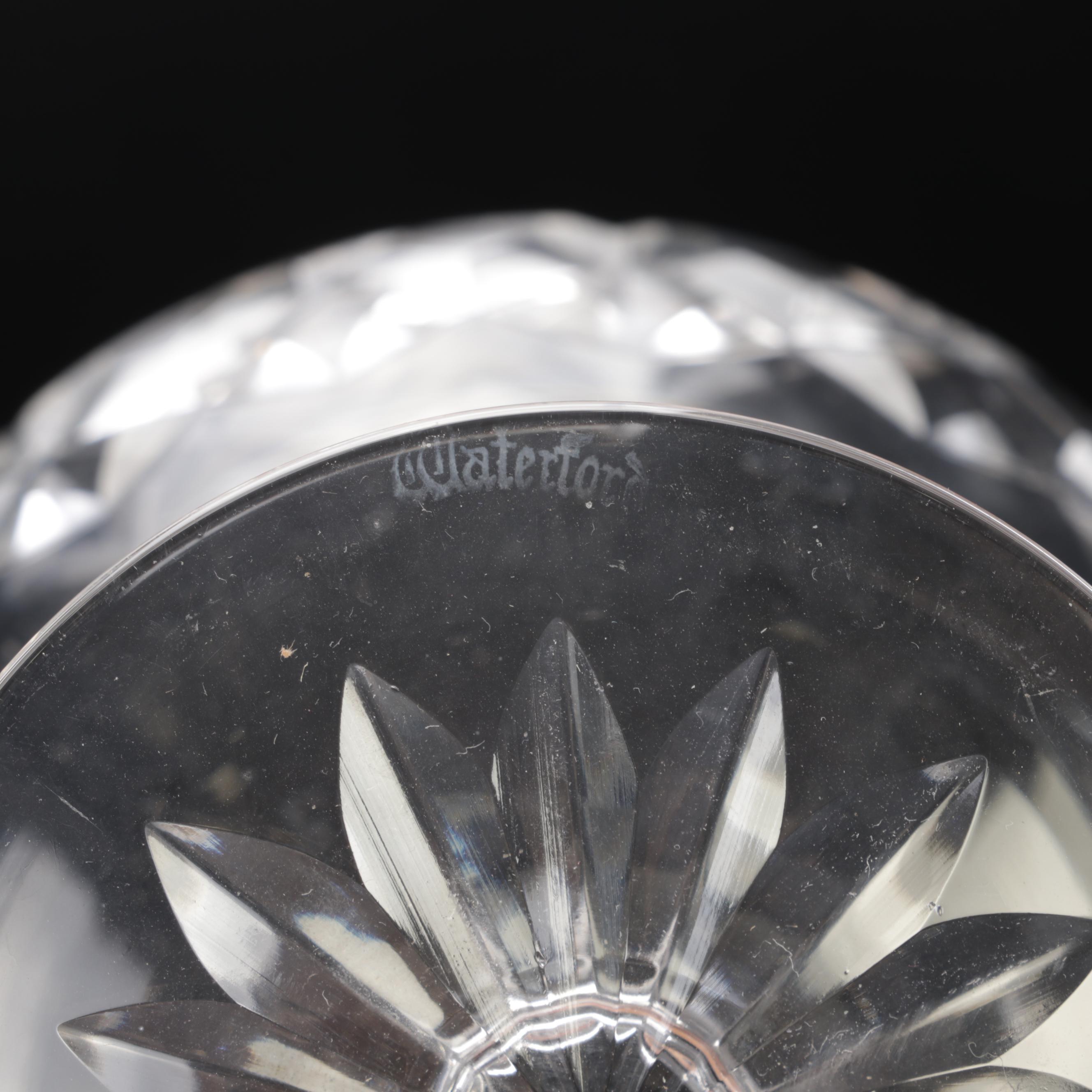 Waterford "Lismore" Cut Crystal Brandy Snifters