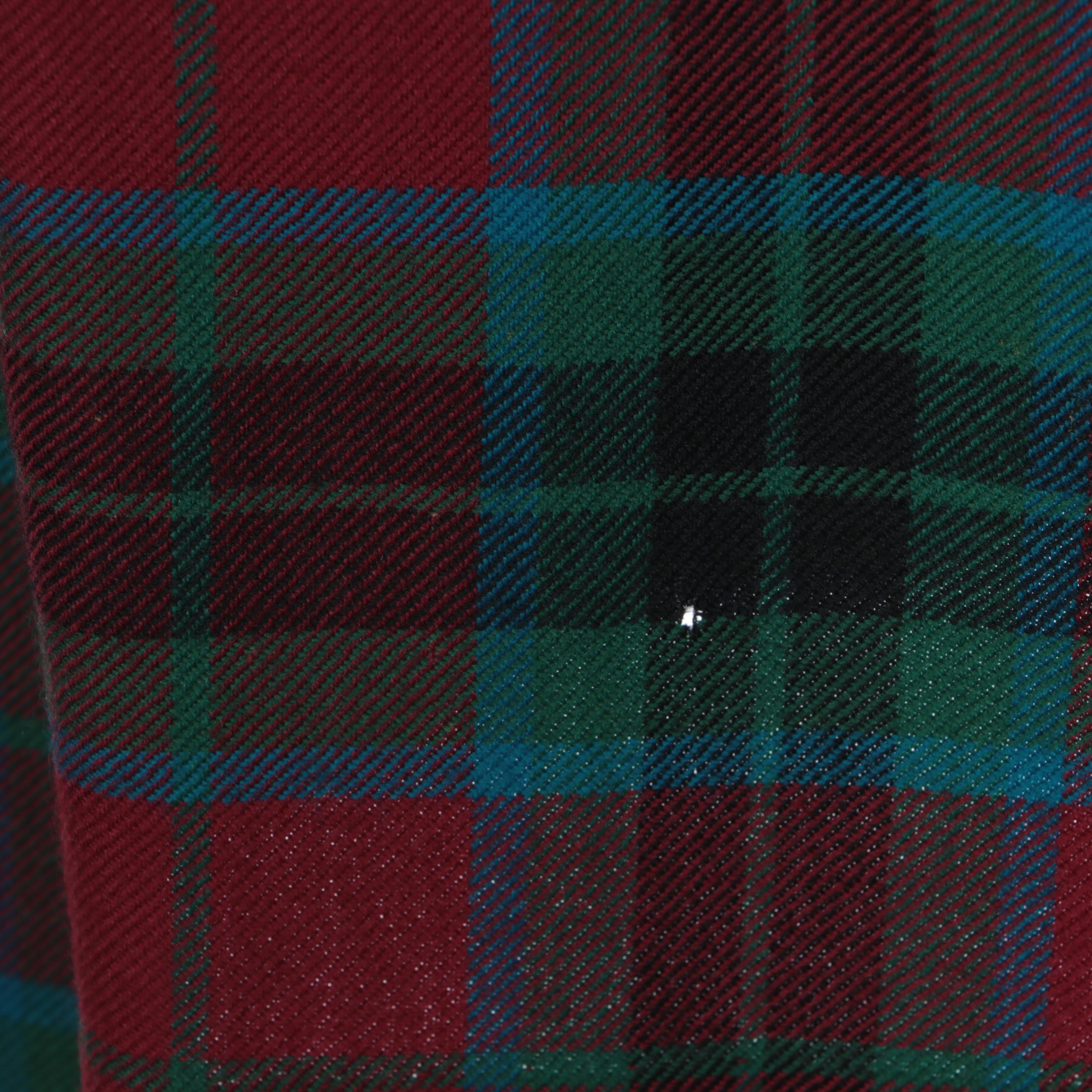 Aljean of Canada Plaid Wool Skirt and Koret of California Pleated Skirt in Black