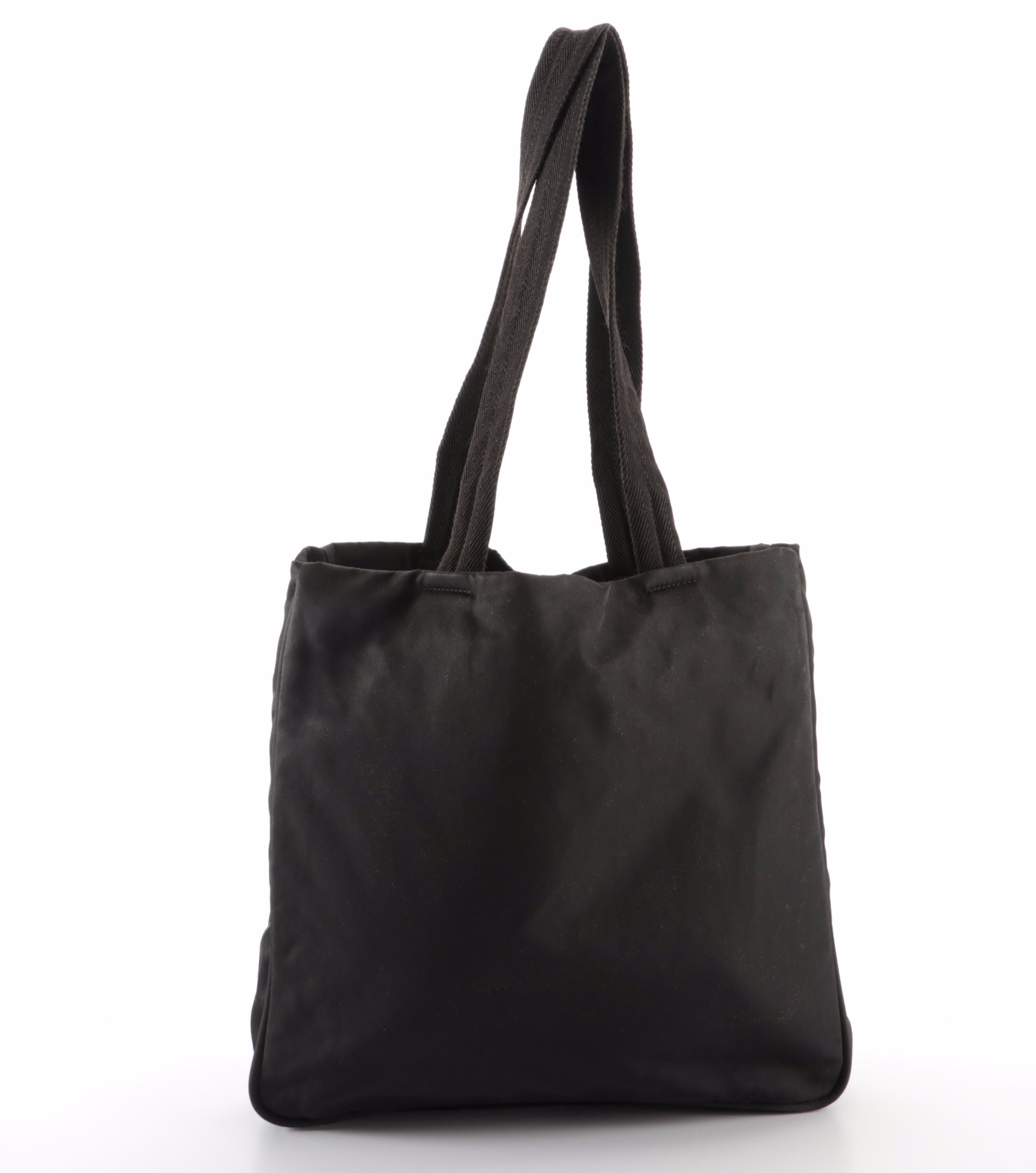 Prada Shoulder Bag in Black Tessuto Nylon