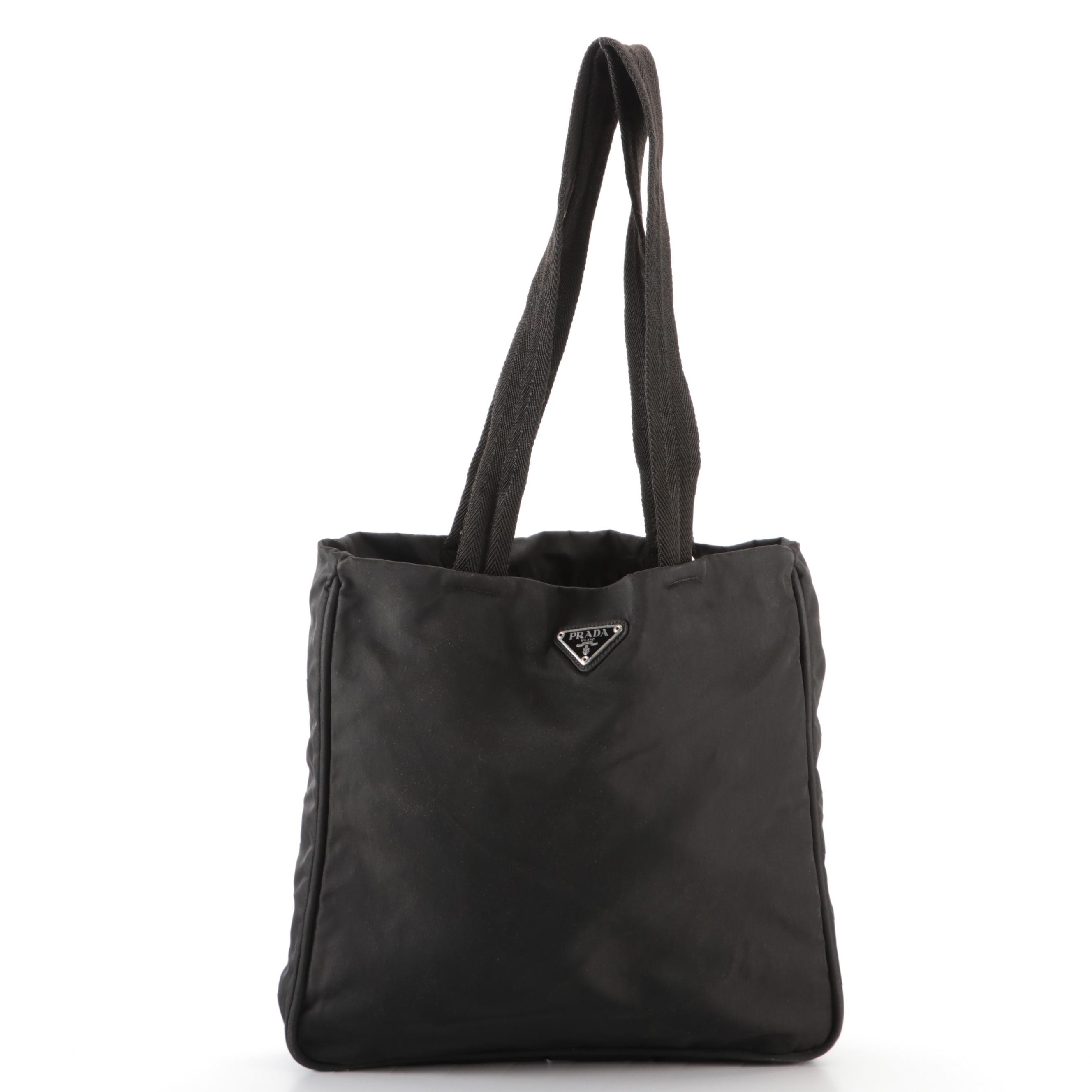 Prada Shoulder Bag in Black Tessuto Nylon