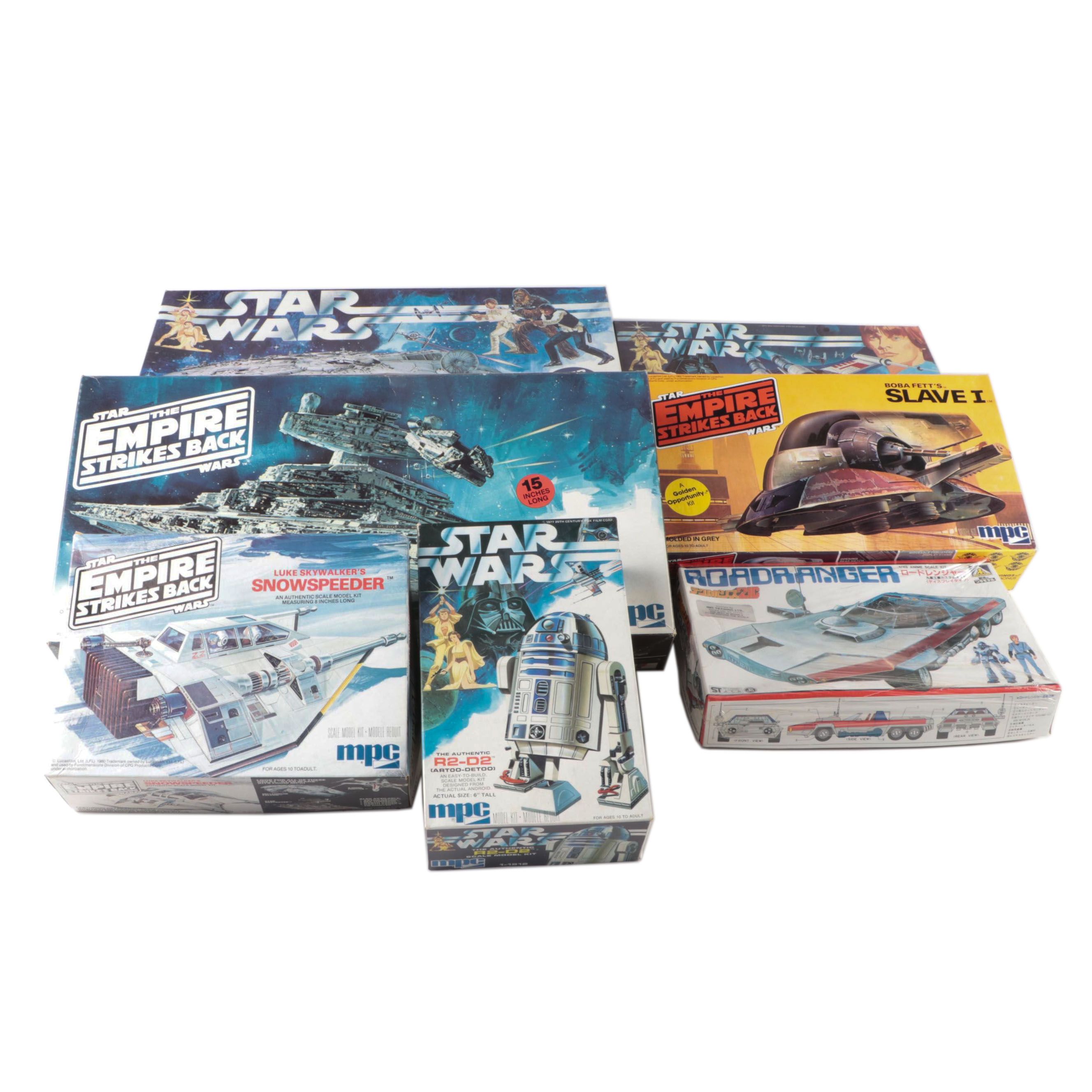 MPC Star Wars "The Empire Strikes Back" Model Kits and Other Models