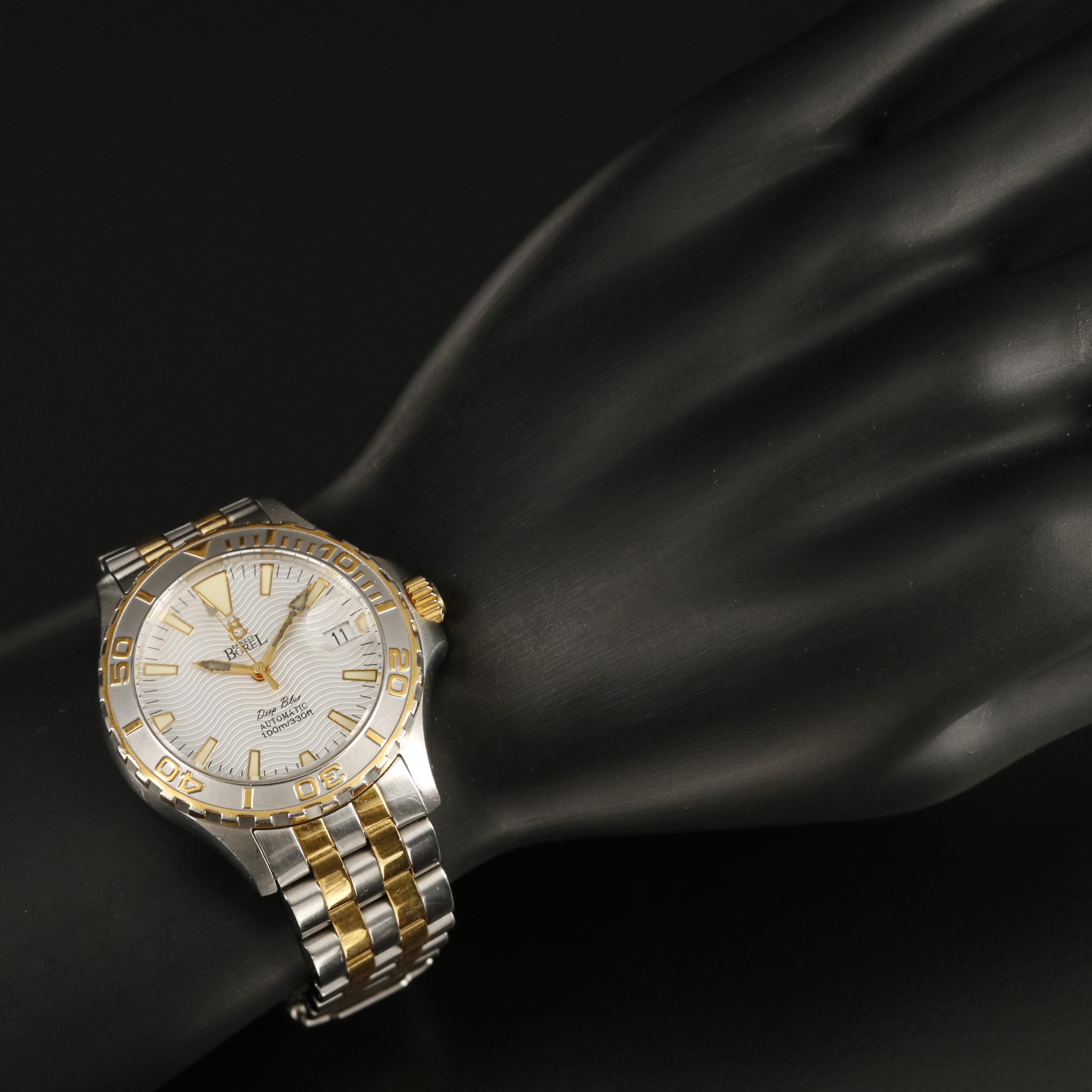 Ernest Borel "Deep Blue" Automatic Watch