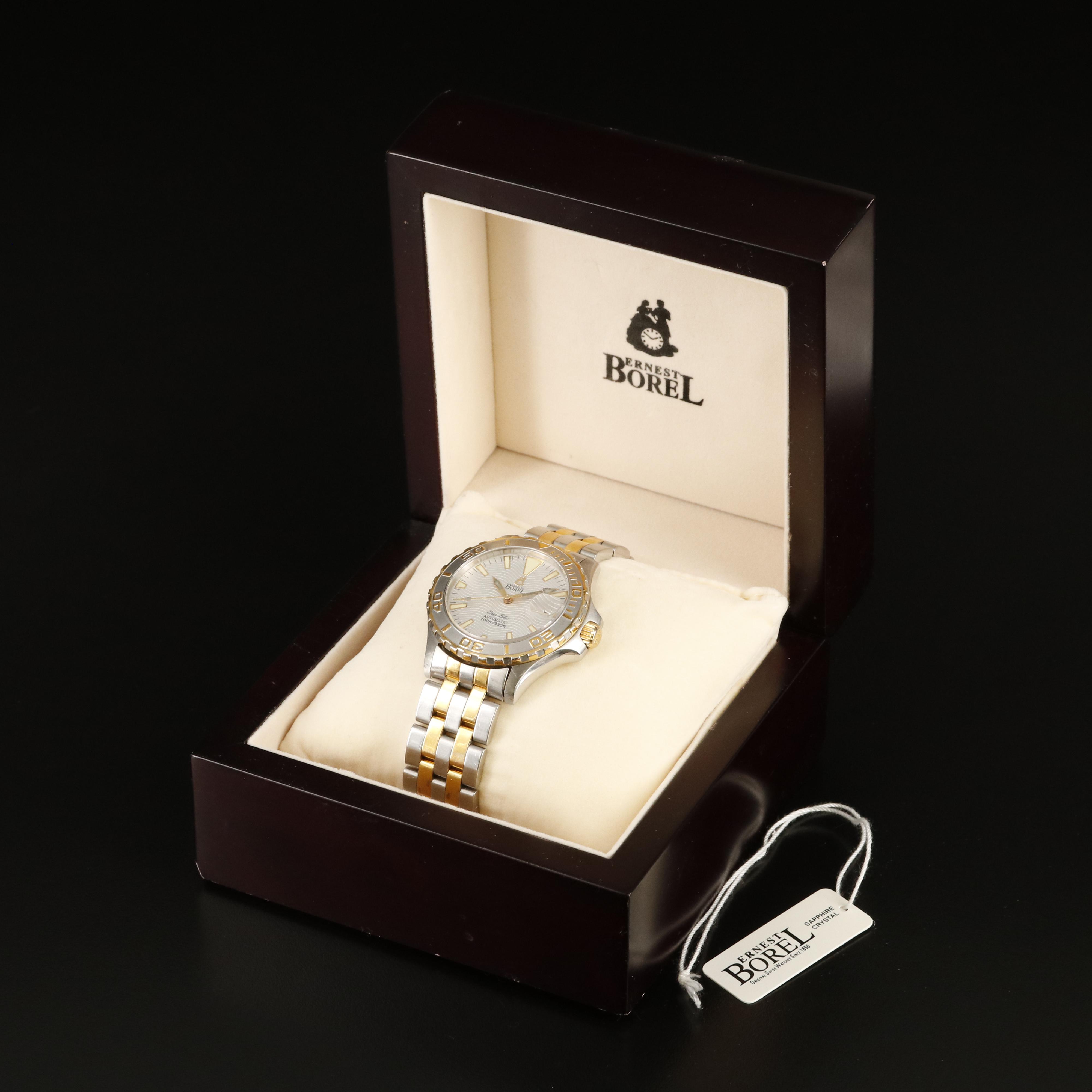 Ernest Borel "Deep Blue" Automatic Watch