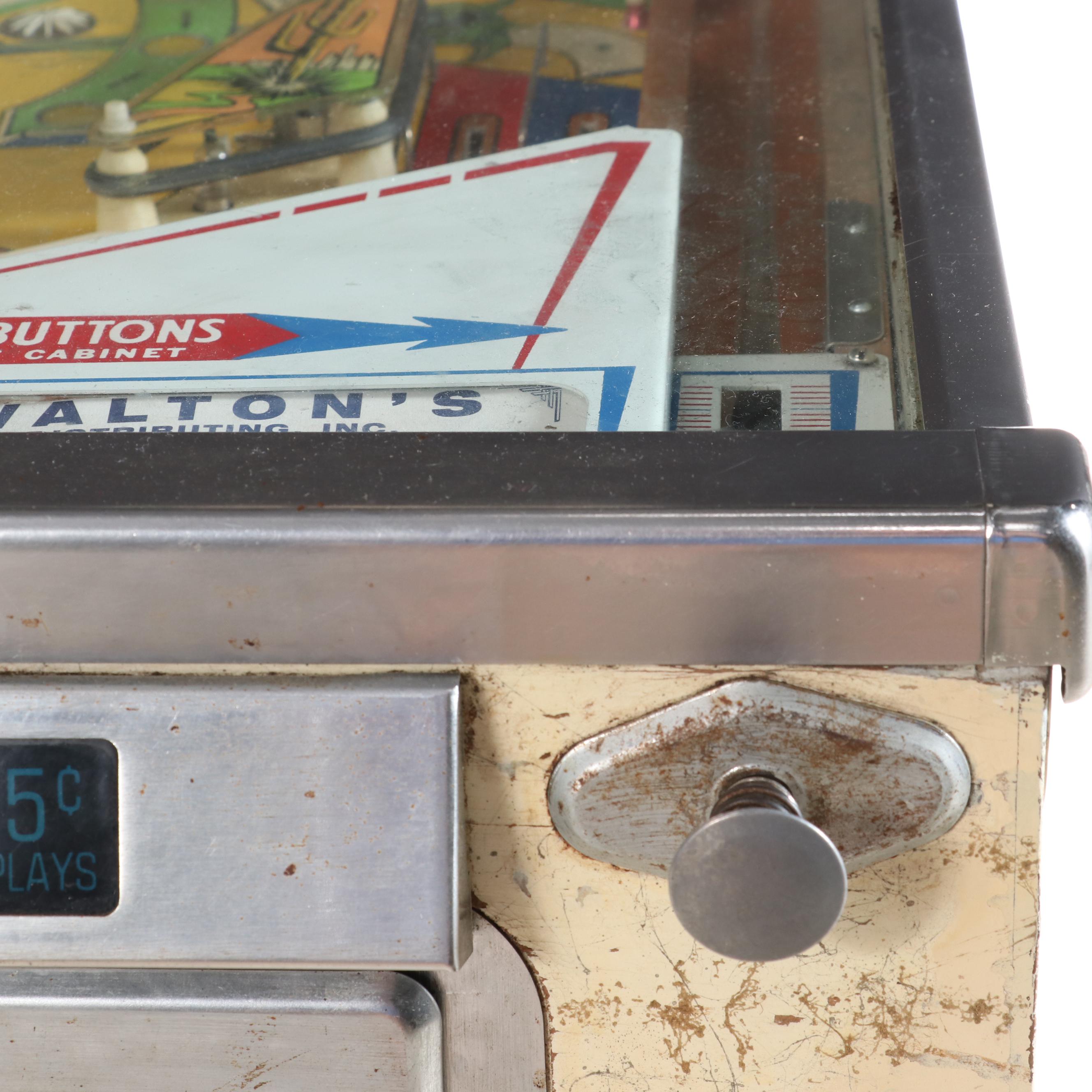 Gottlieb's "Lawman" Two Player Pinball Machine