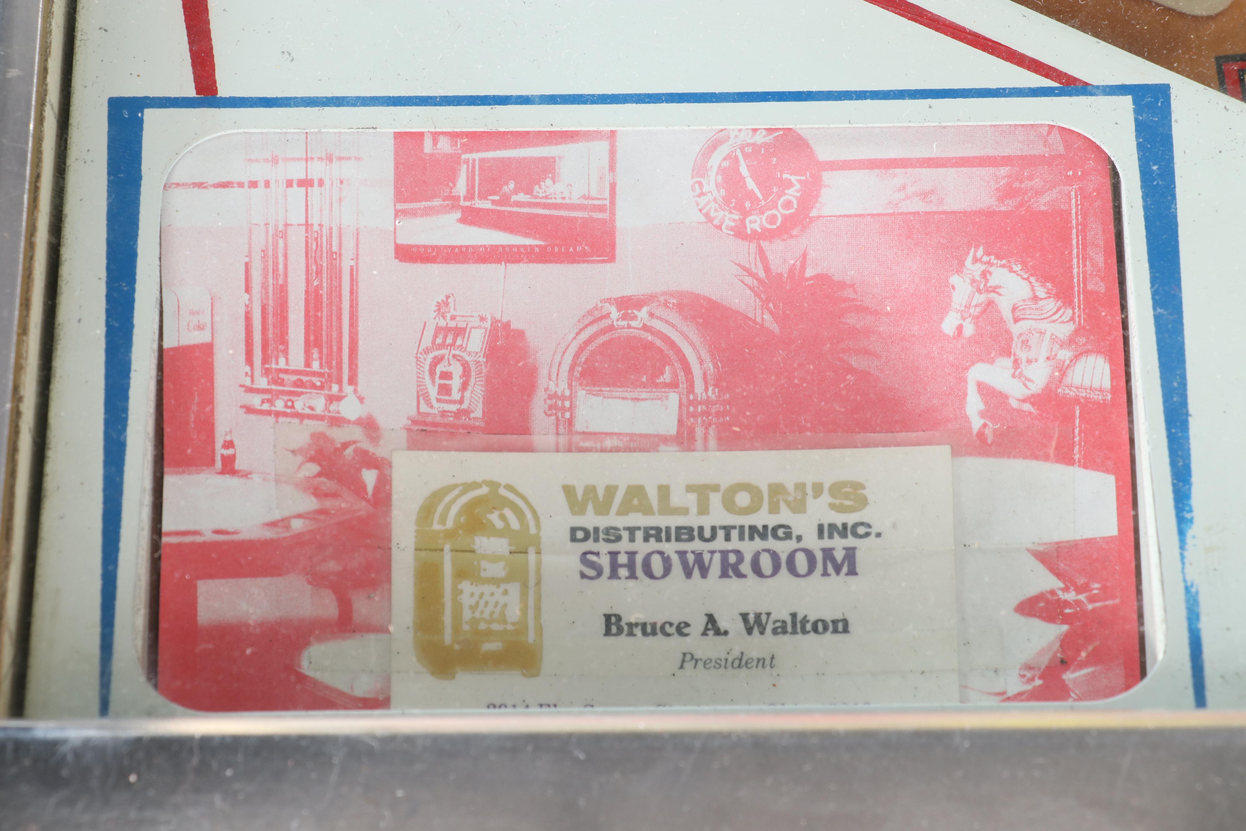 Gottlieb's "Lawman" Two Player Pinball Machine