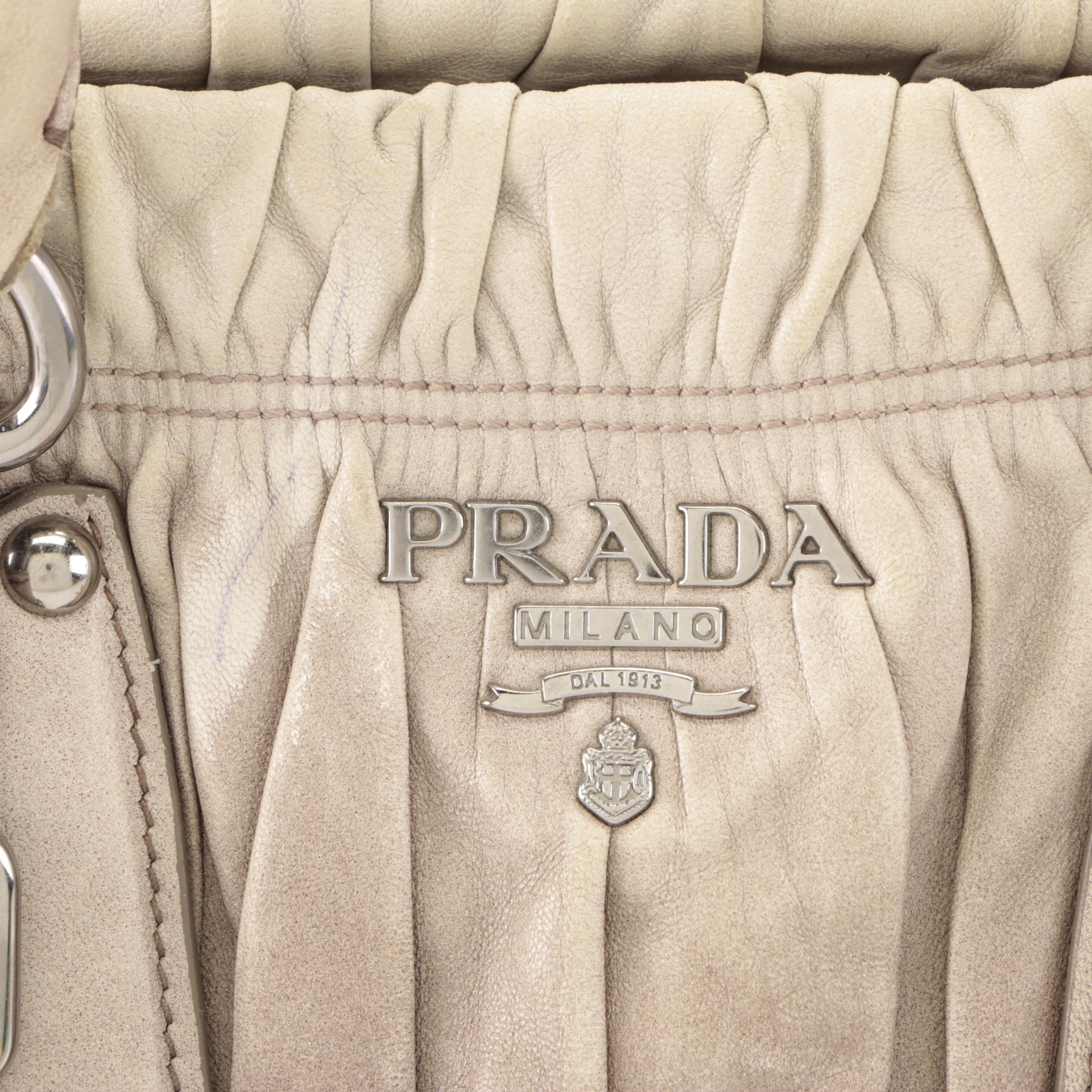 Prada Satchel Bag in Ombré Nappa Gaufre