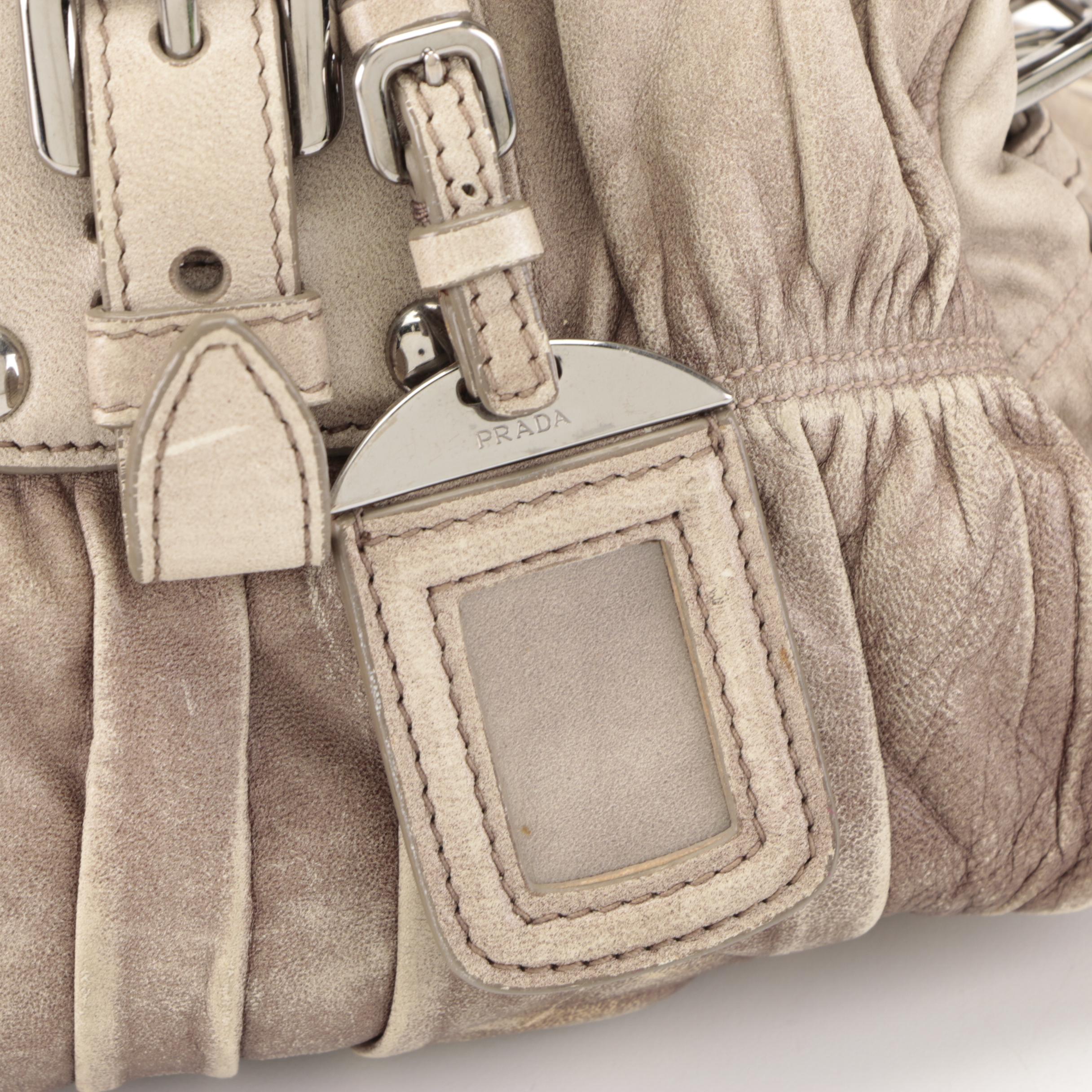 Prada Satchel Bag in Ombré Nappa Gaufre