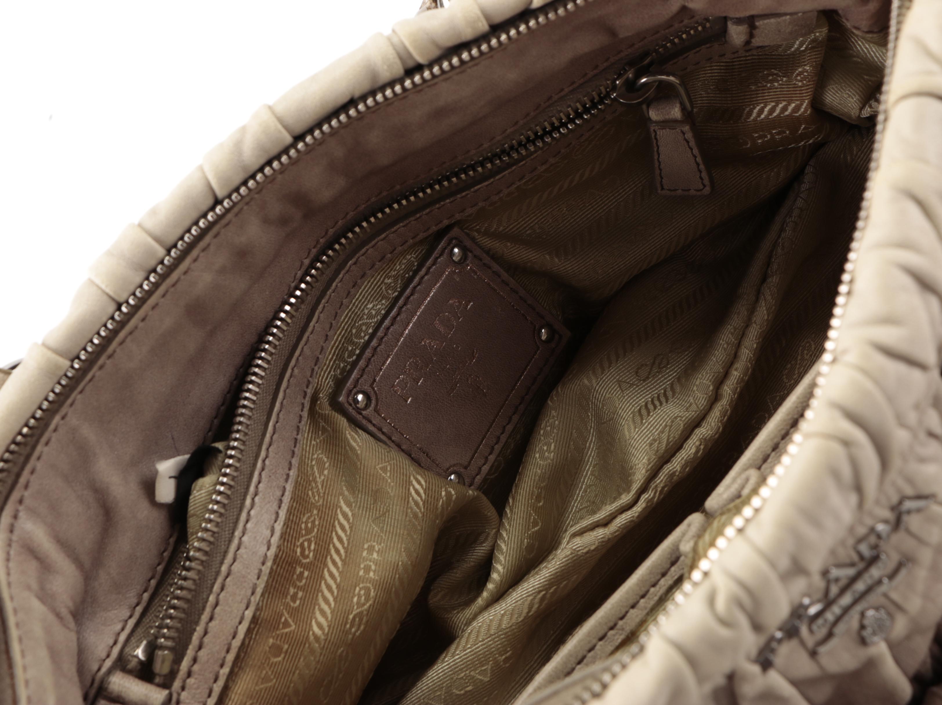 Prada Satchel Bag in Ombré Nappa Gaufre