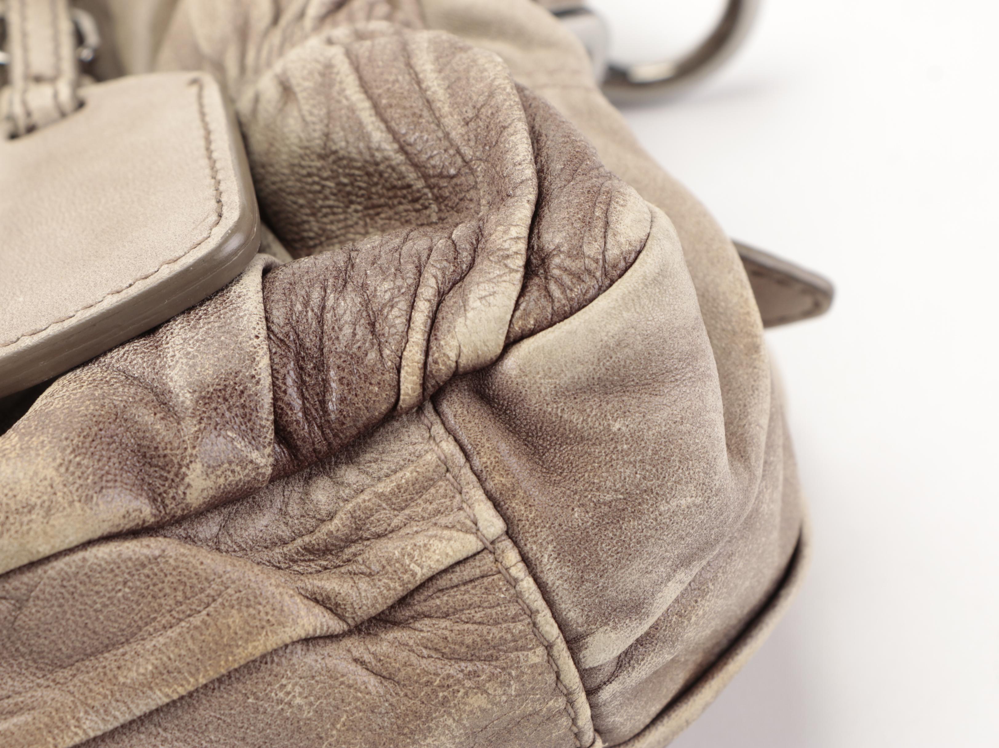 Prada Satchel Bag in Ombré Nappa Gaufre