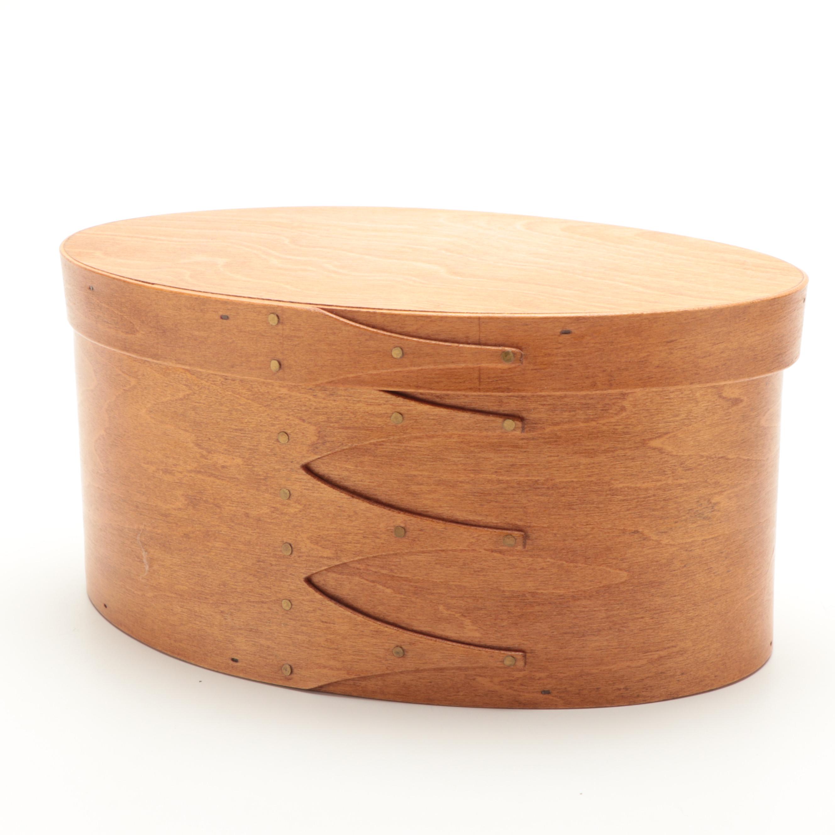 Frye's Measure Mill Shaker Style Graduated Bentwood Boxes