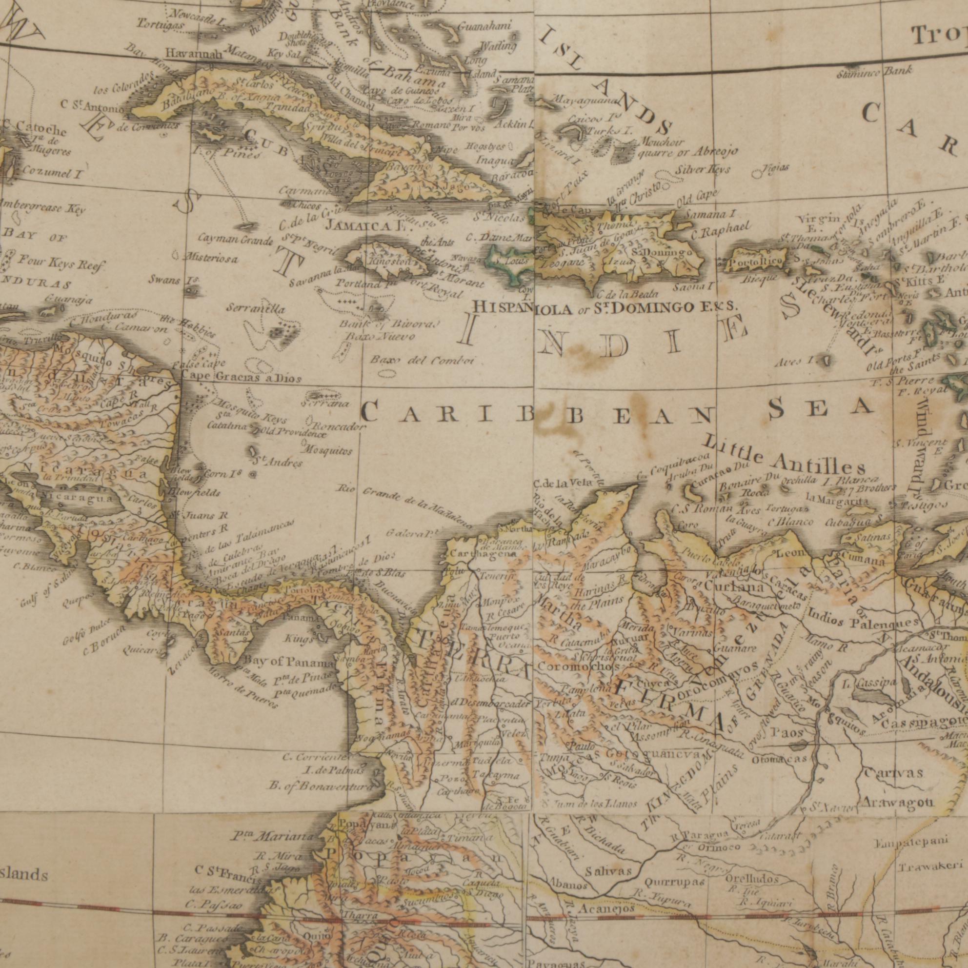 Sawyer and Bennett "A New Map of the Whole Continent of America", 1777