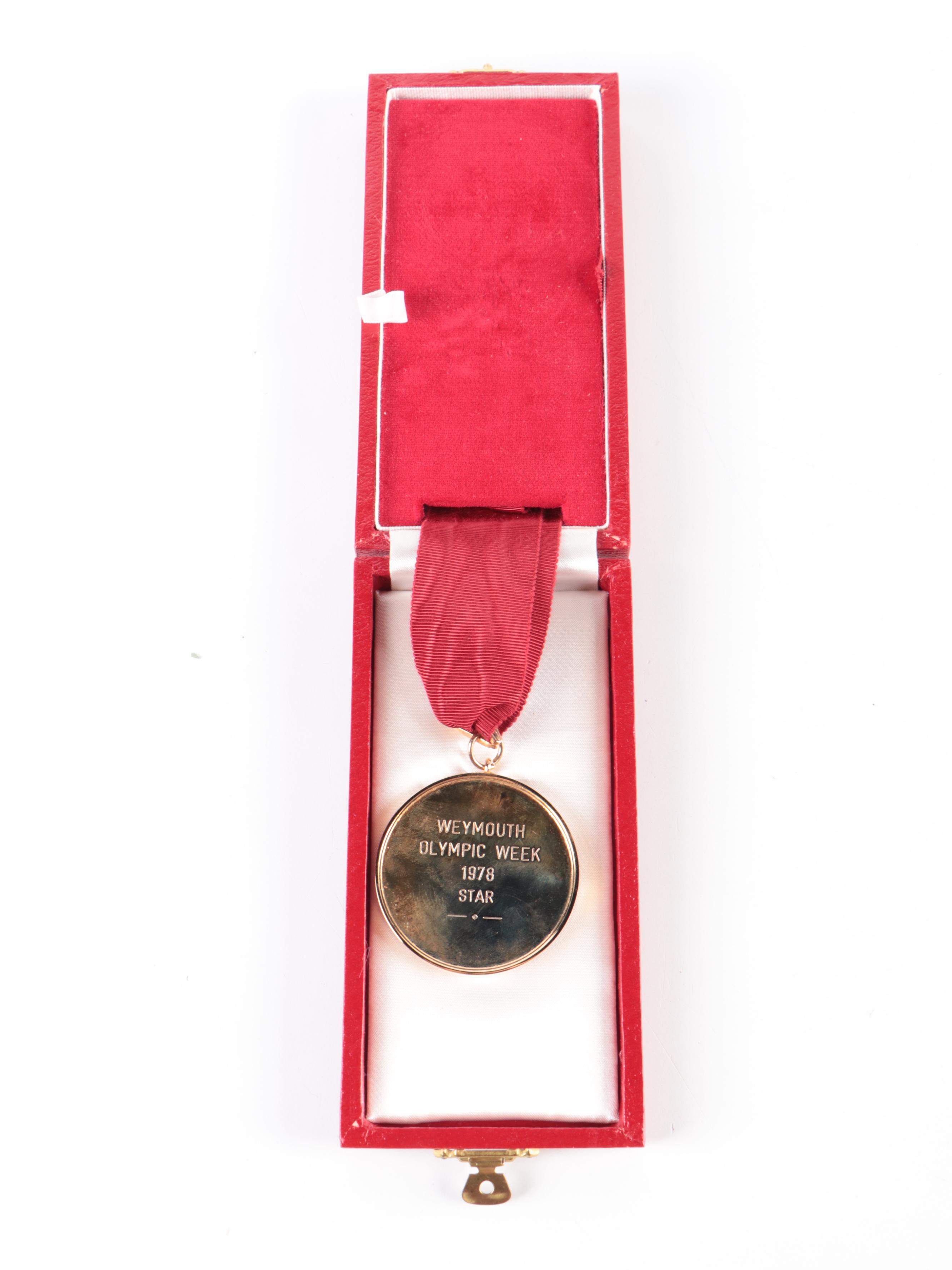 James M. Schoonmaker II Olympic Sailing Sport Medal and Badge Collection