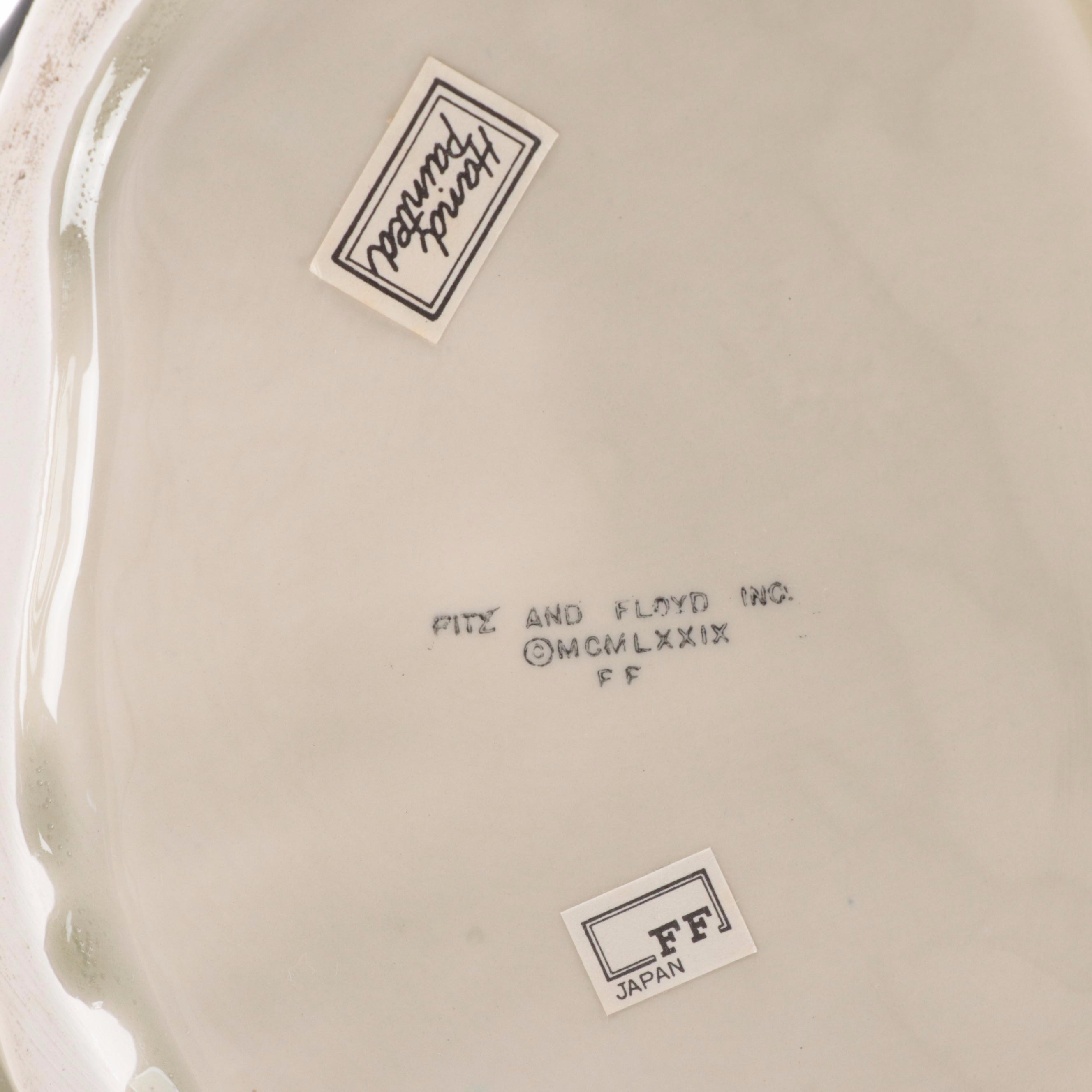 Fitz and Floyd "Kitchen Witch" Ceramic Teapot, Cups, Candle Holder and More