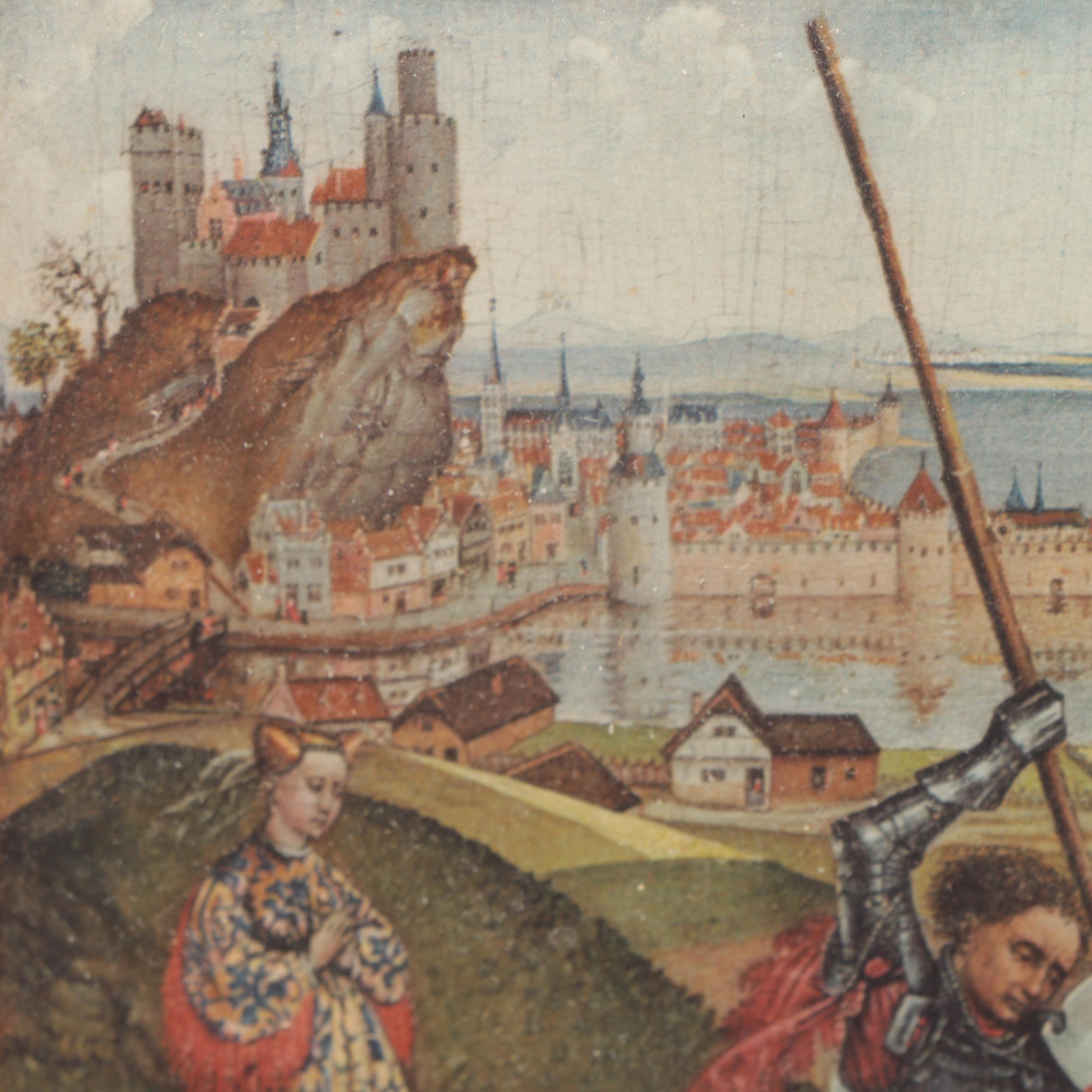 Digital Print After Rogier van der Weyden "Saint George and the Dragon"