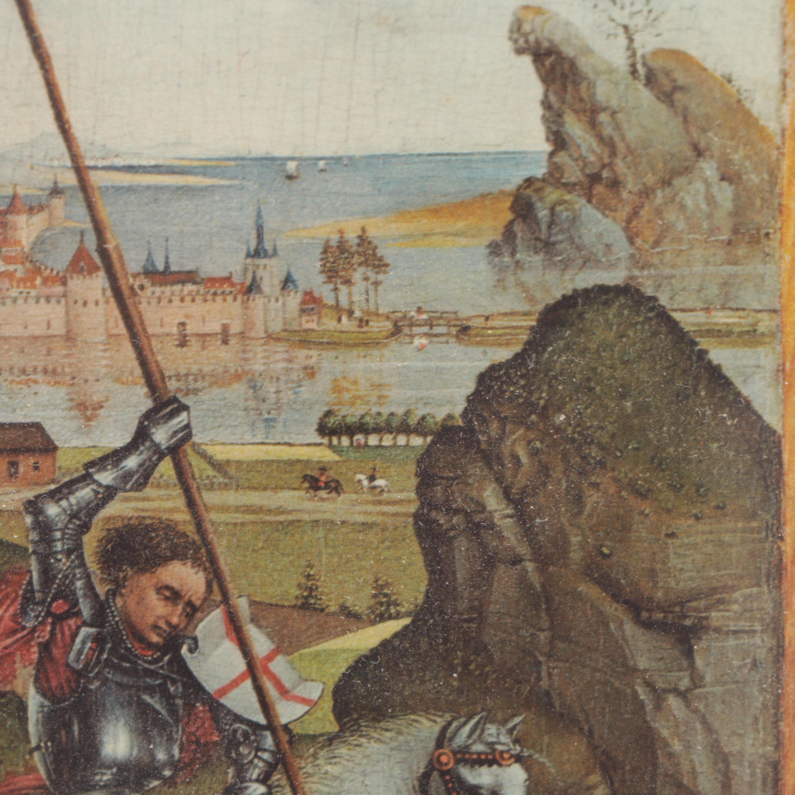 Digital Print After Rogier van der Weyden "Saint George and the Dragon"