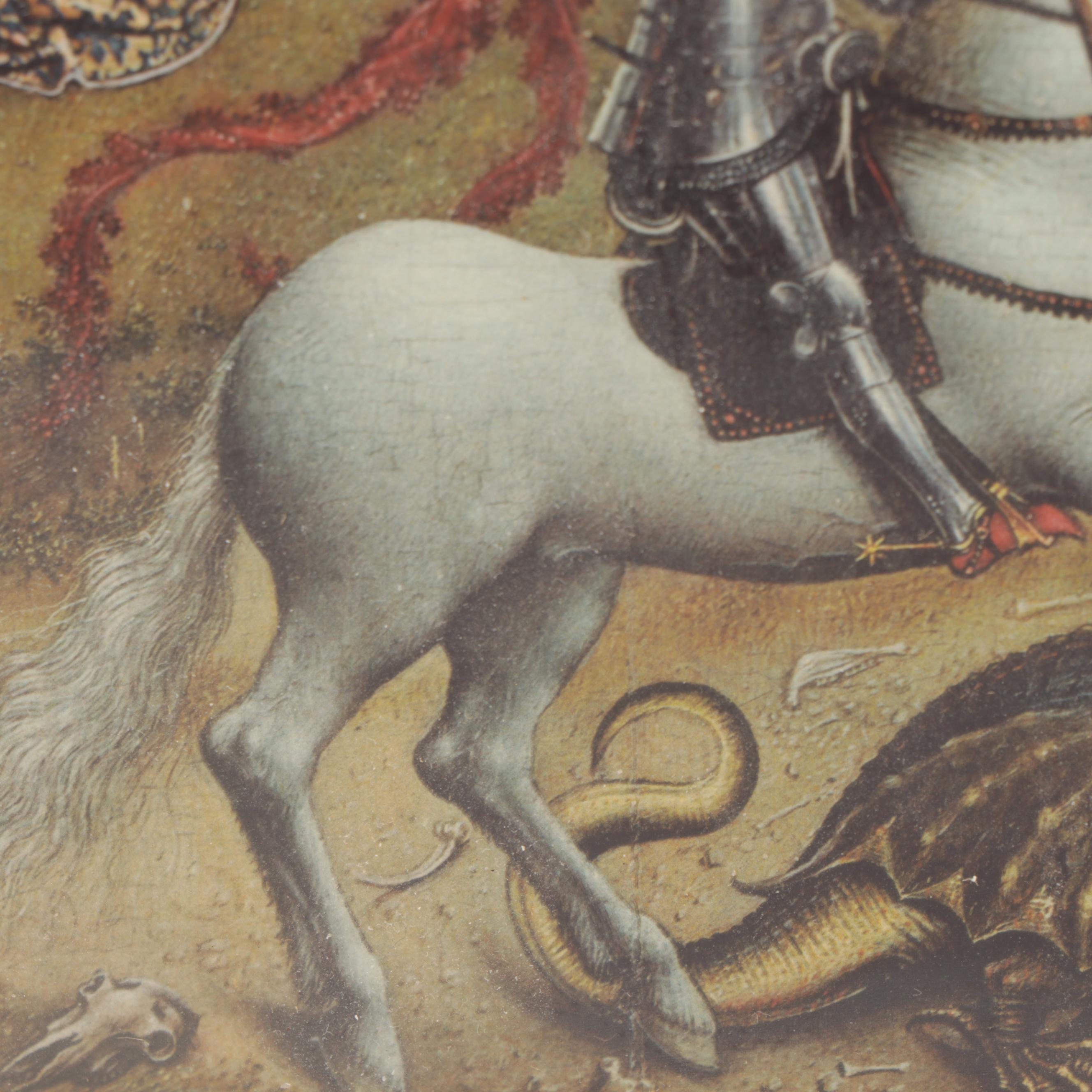 Digital Print After Rogier van der Weyden "Saint George and the Dragon"