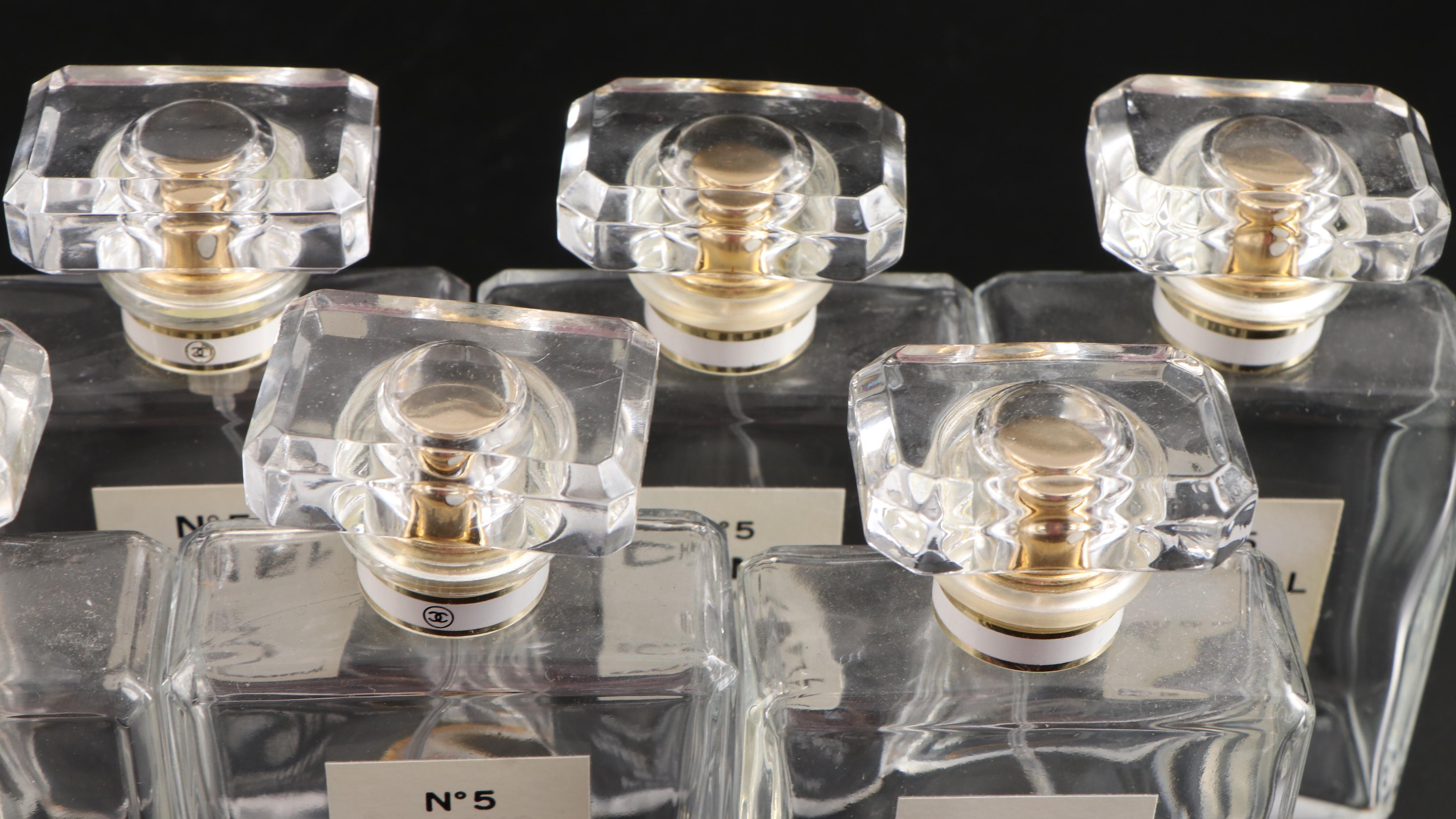 Chanel No. 5 Glass Perfume Bottles