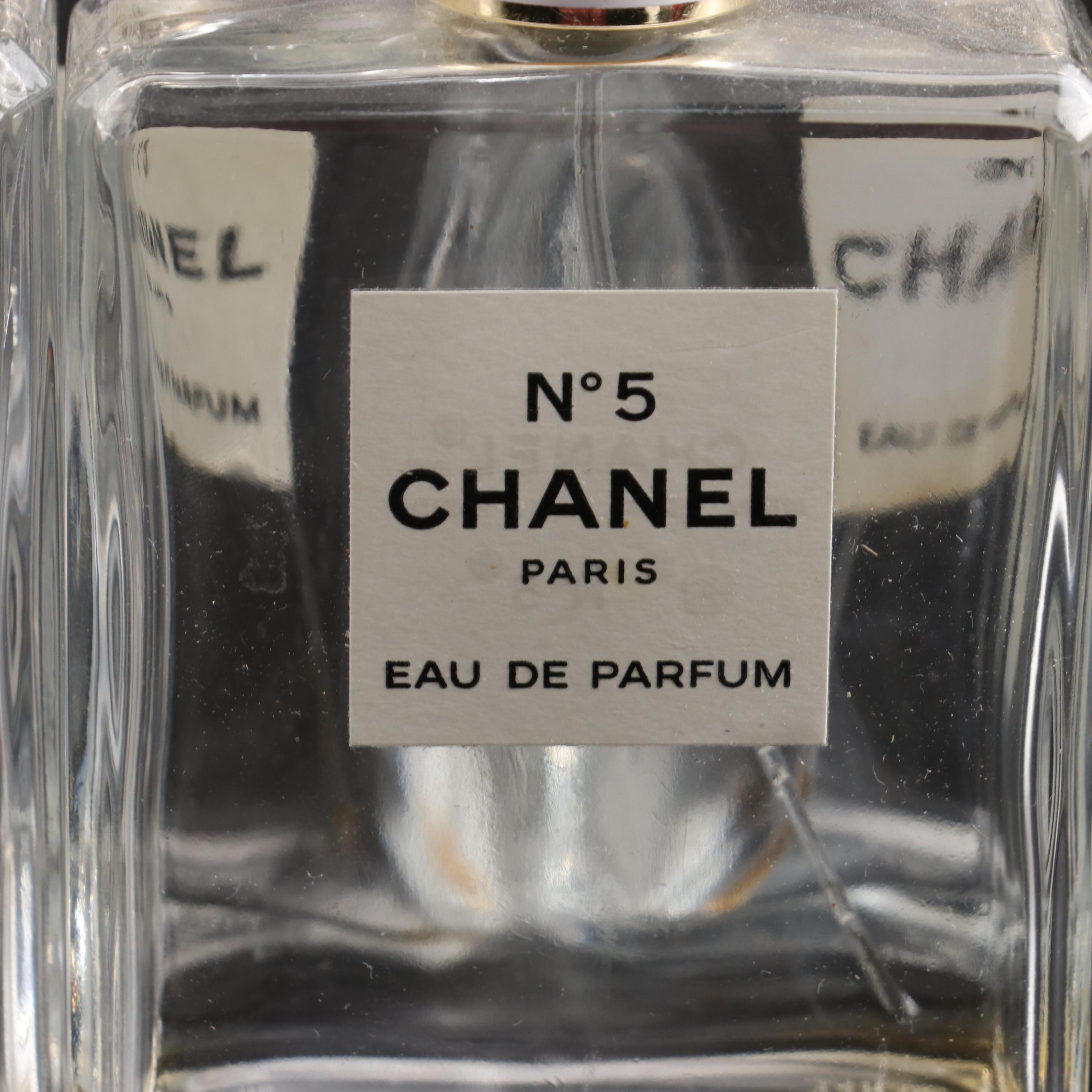 Chanel No. 5 Glass Perfume Bottles