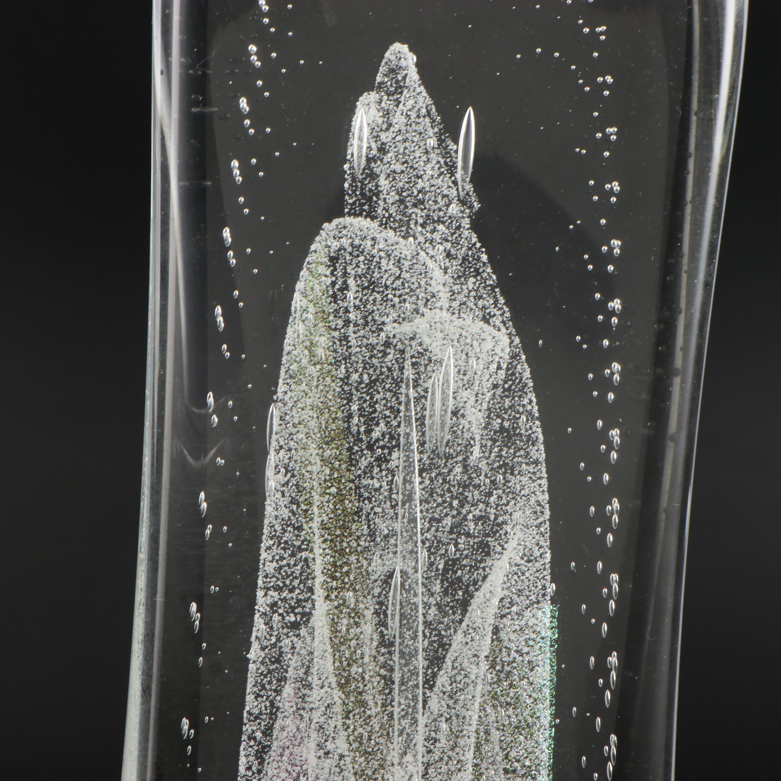 Jim Karg Art Glass Sculpture, 2002