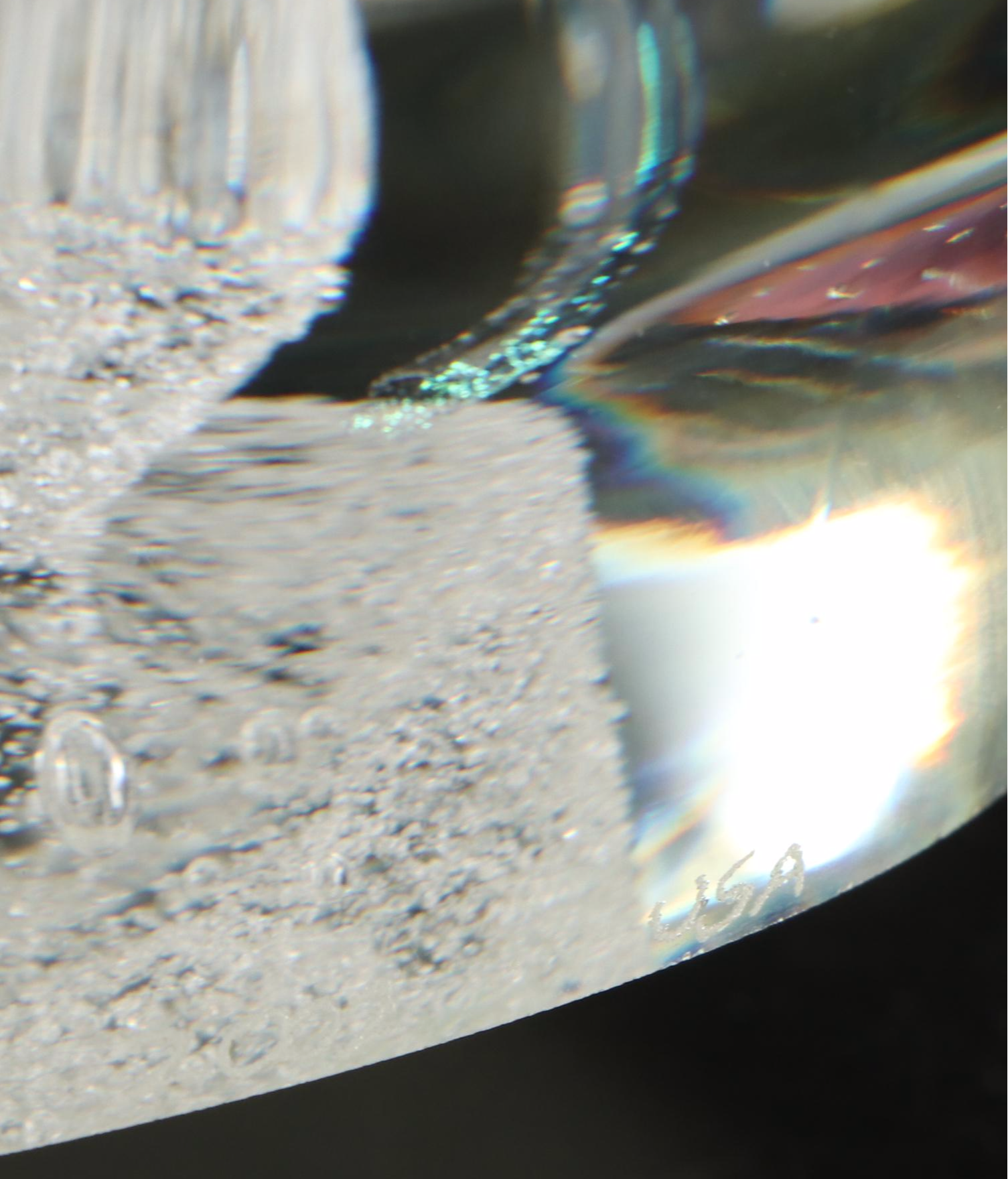 Jim Karg Art Glass Sculpture, 2002