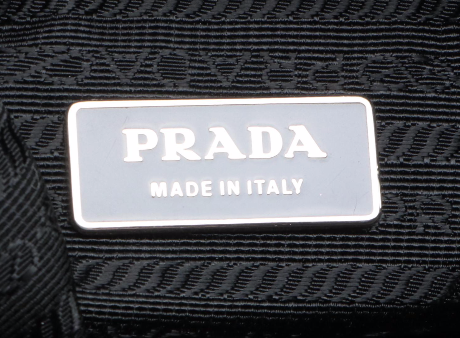Prada Crossbody Bag in Black Tessuto Nylon and Saffiano Leather