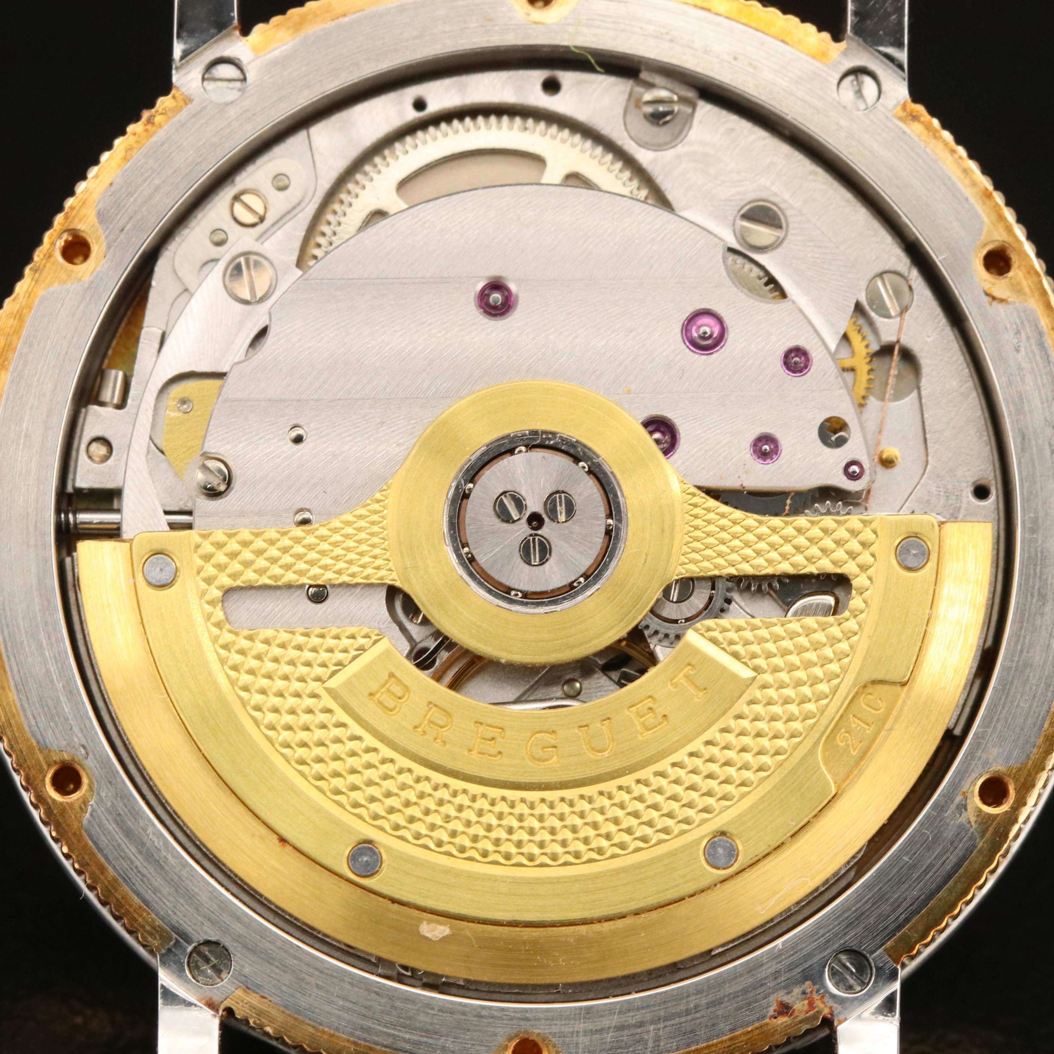 Breguet Marine MidSize 18k Gold and Steel Automatic Watch