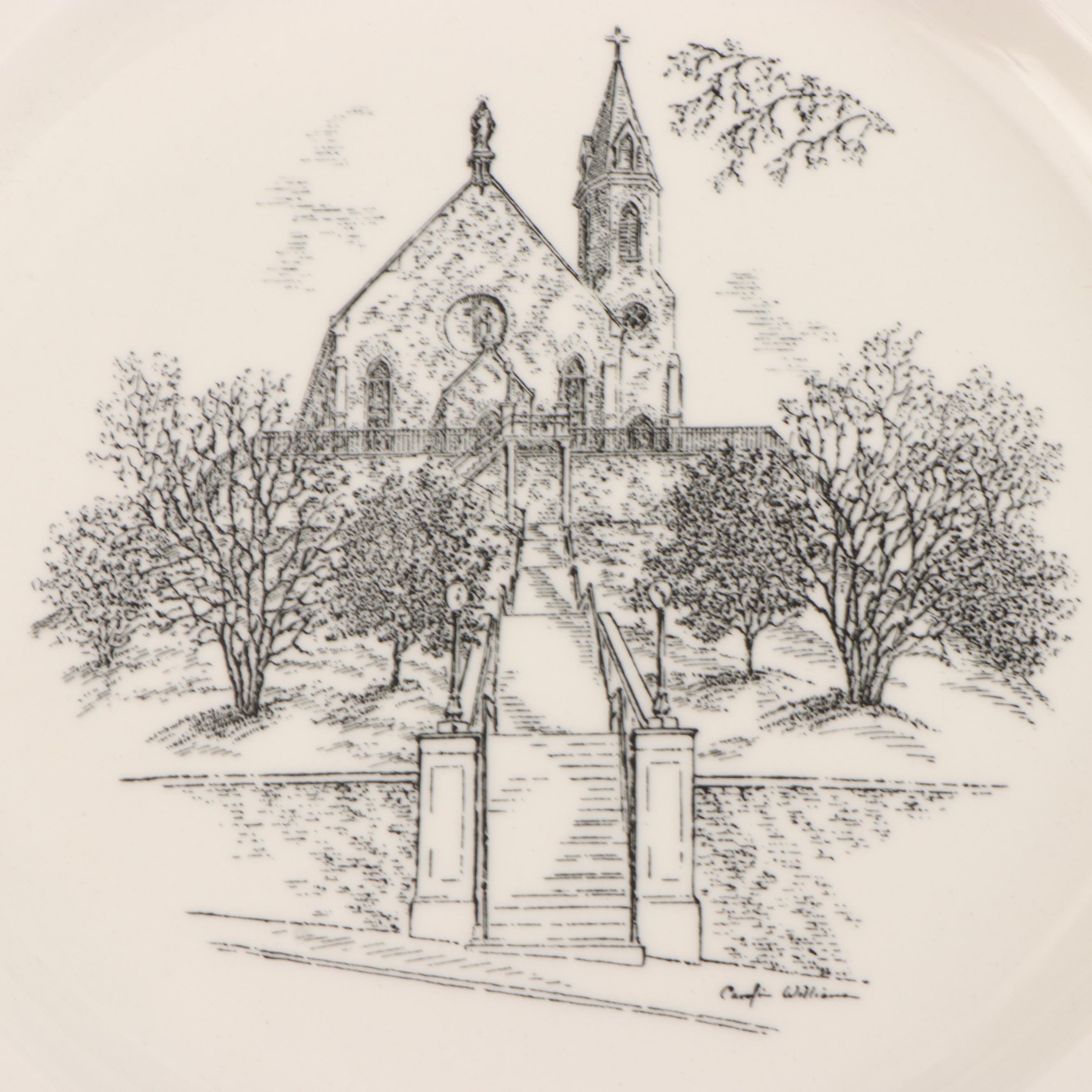 Caroline Williams for Wedgwood "Scenes of Cincinnati" Collector Plates