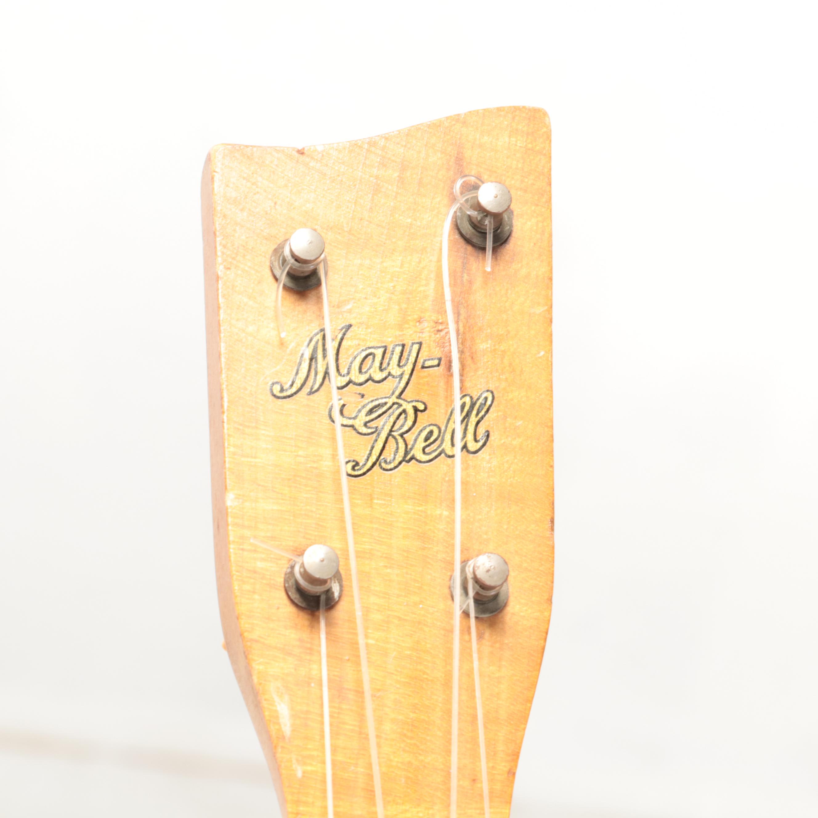 Slingerland Maybell Banjo Ukulele and Washburn Bowlback Mandolin, Early 20th C