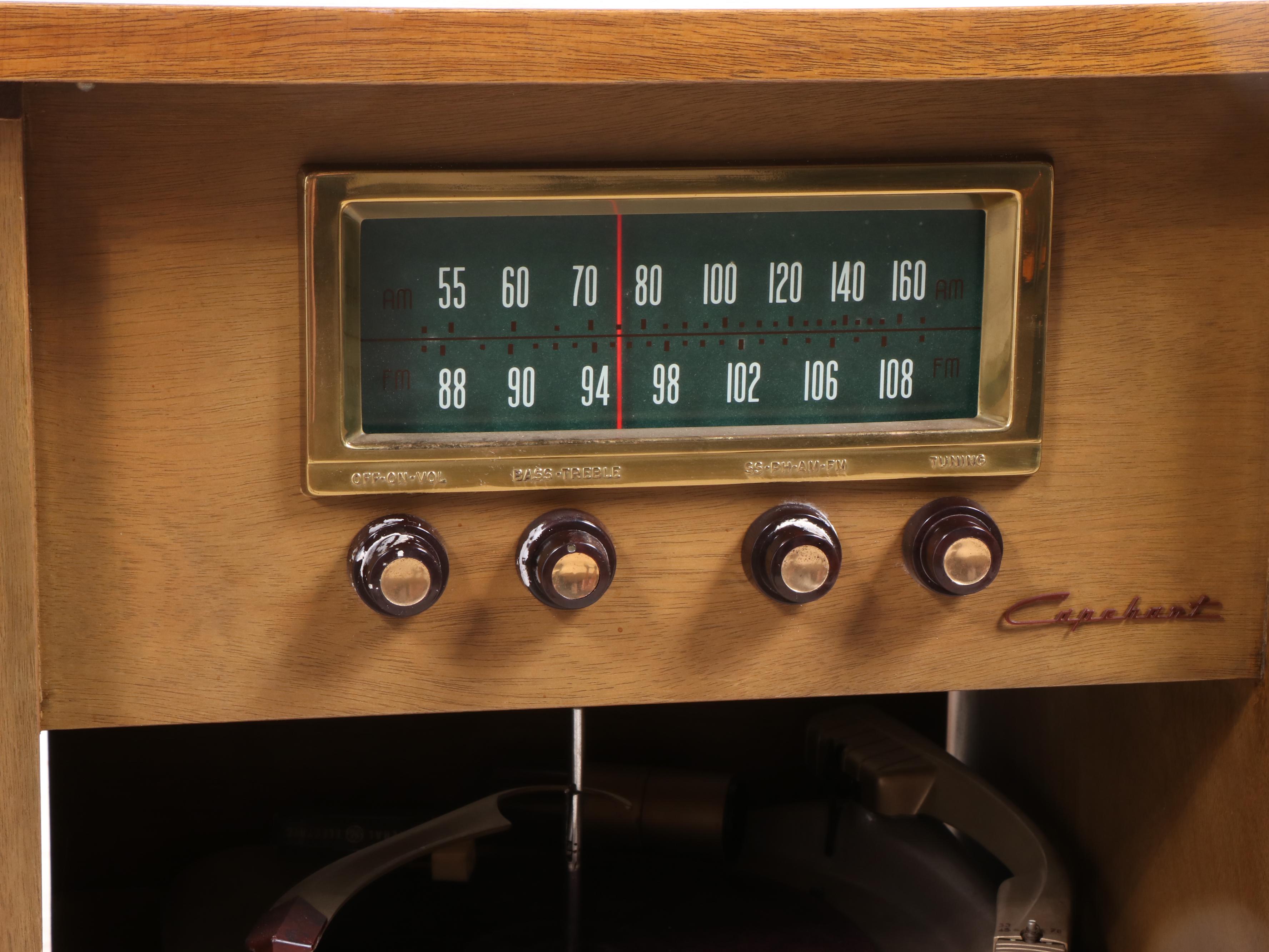 Capehart Stereo System in Dunbar Mid Century Modern Console Cabinet