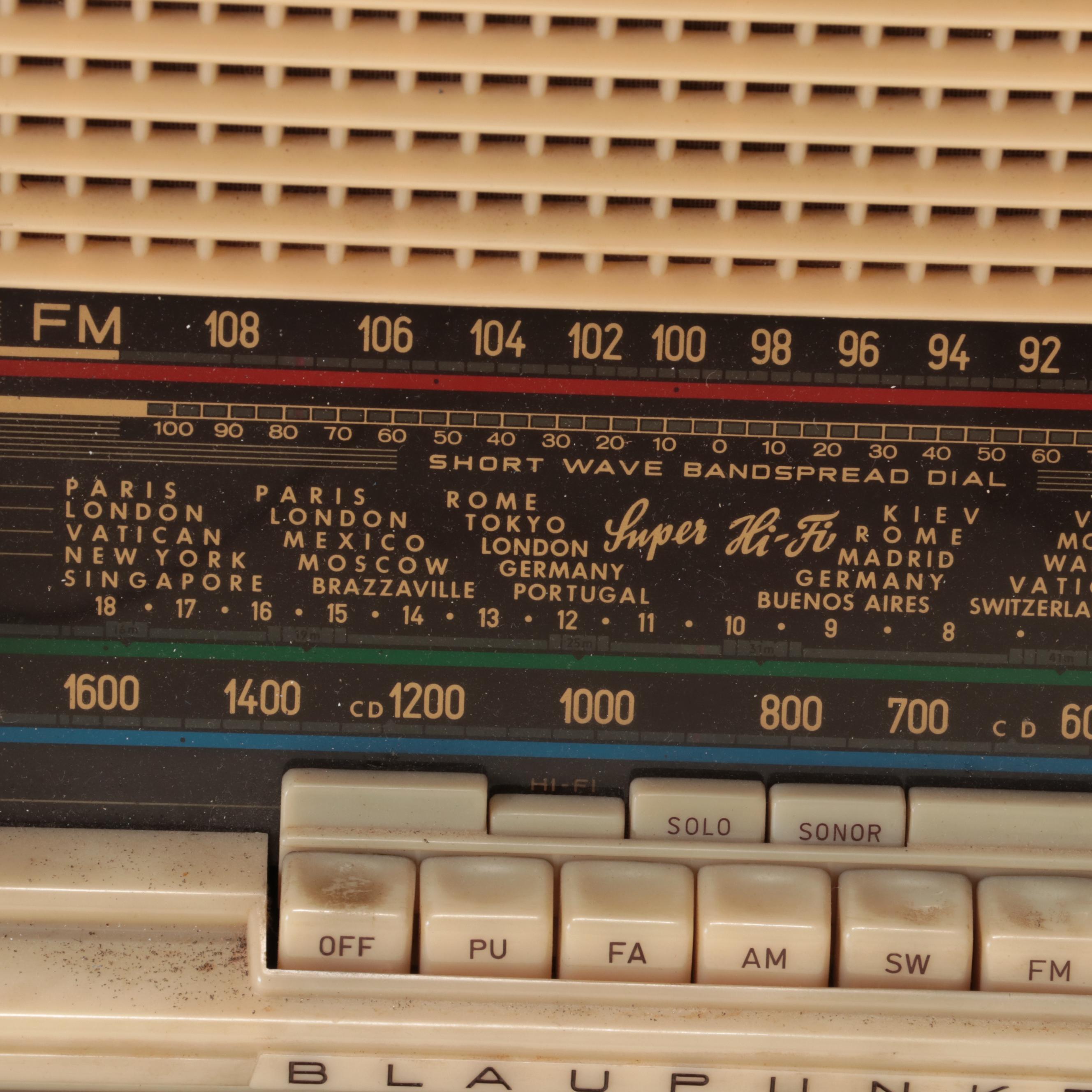 MCM Blaupunkt Sultan 2623 Tabletop Radio, Circa 1960