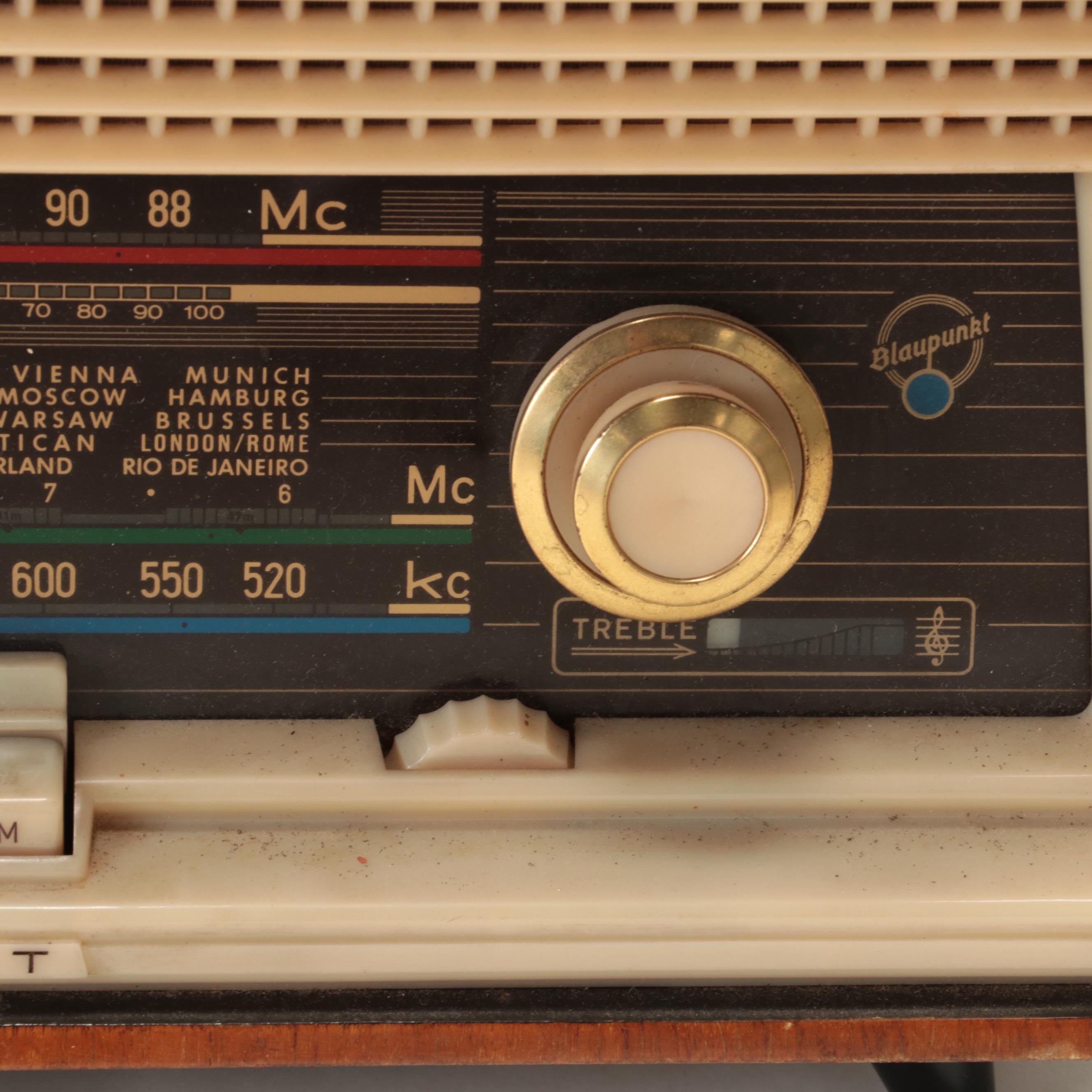 MCM Blaupunkt Sultan 2623 Tabletop Radio, Circa 1960