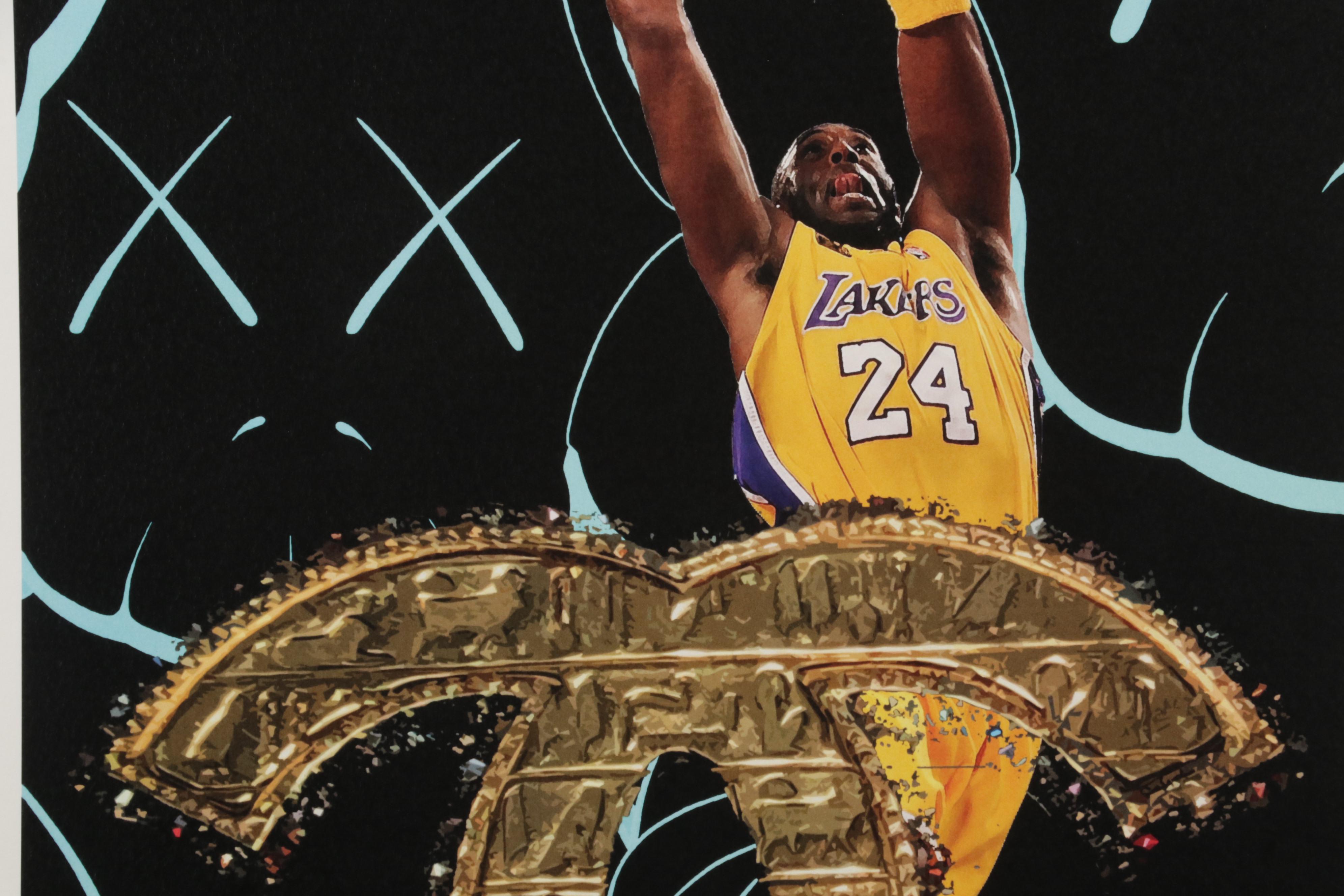 Death NYC Pop Art Graphic Print Featuring Kobe Bryant, 2020