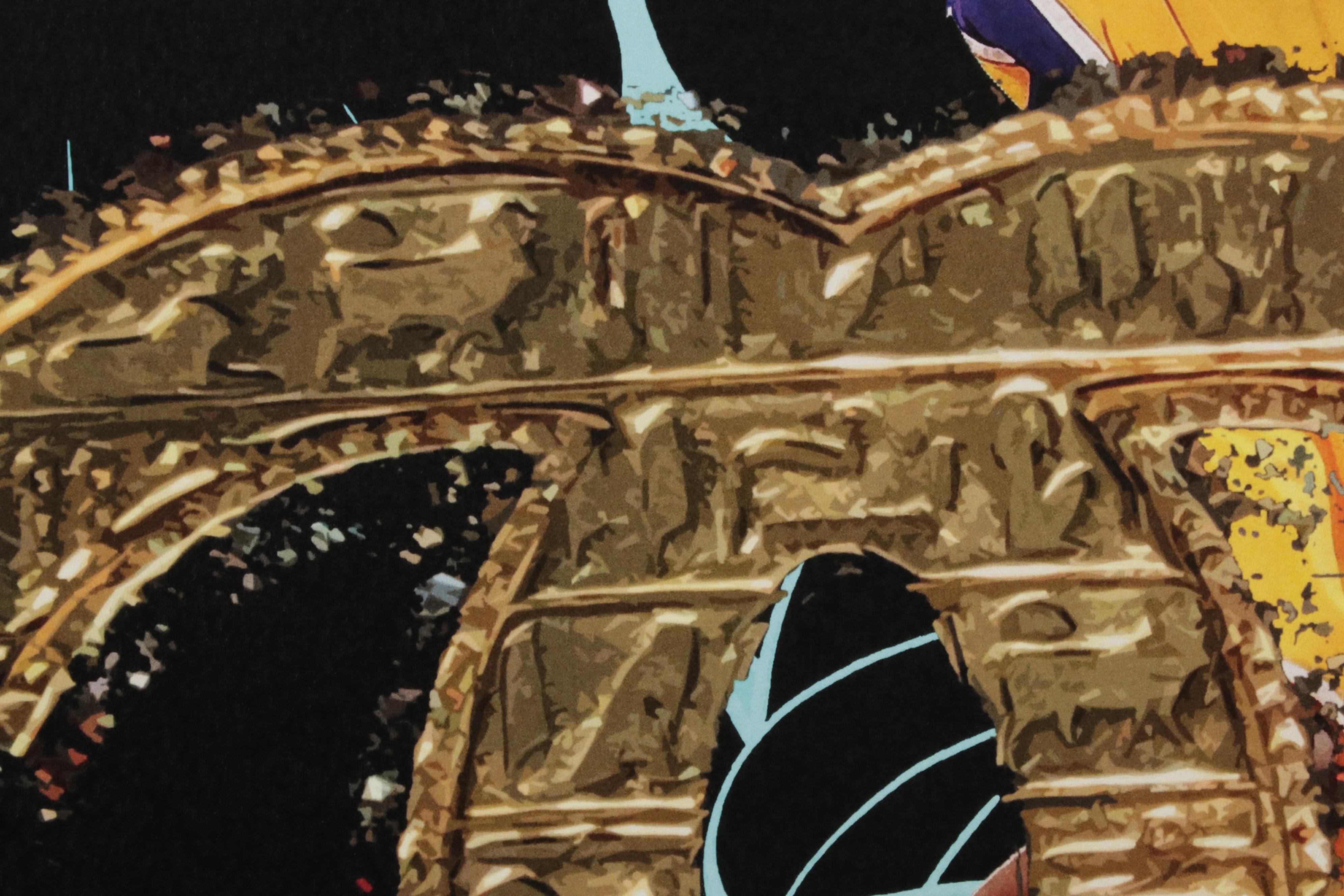 Death NYC Pop Art Graphic Print Featuring Kobe Bryant, 2020