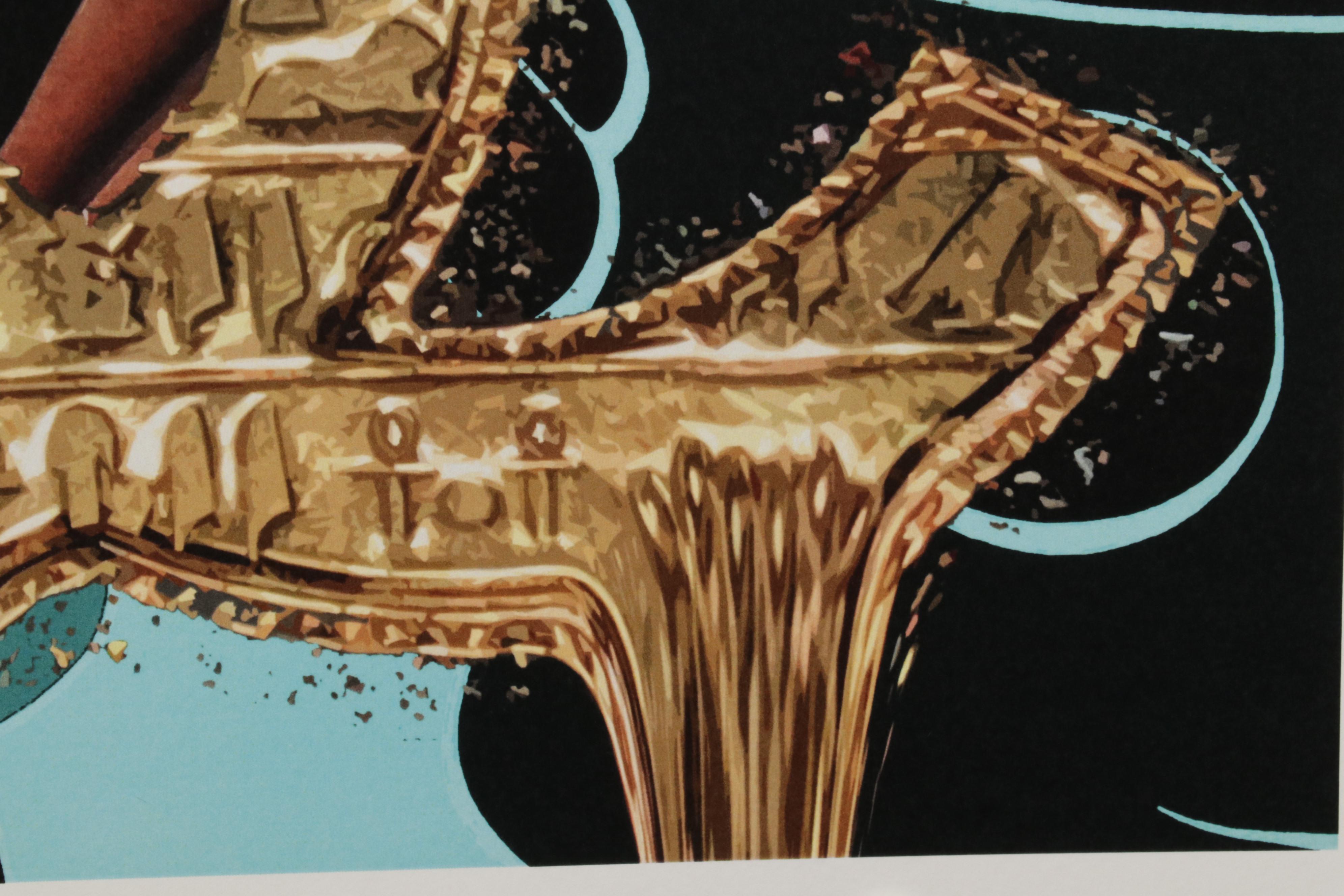 Death NYC Pop Art Graphic Print Featuring Kobe Bryant, 2020