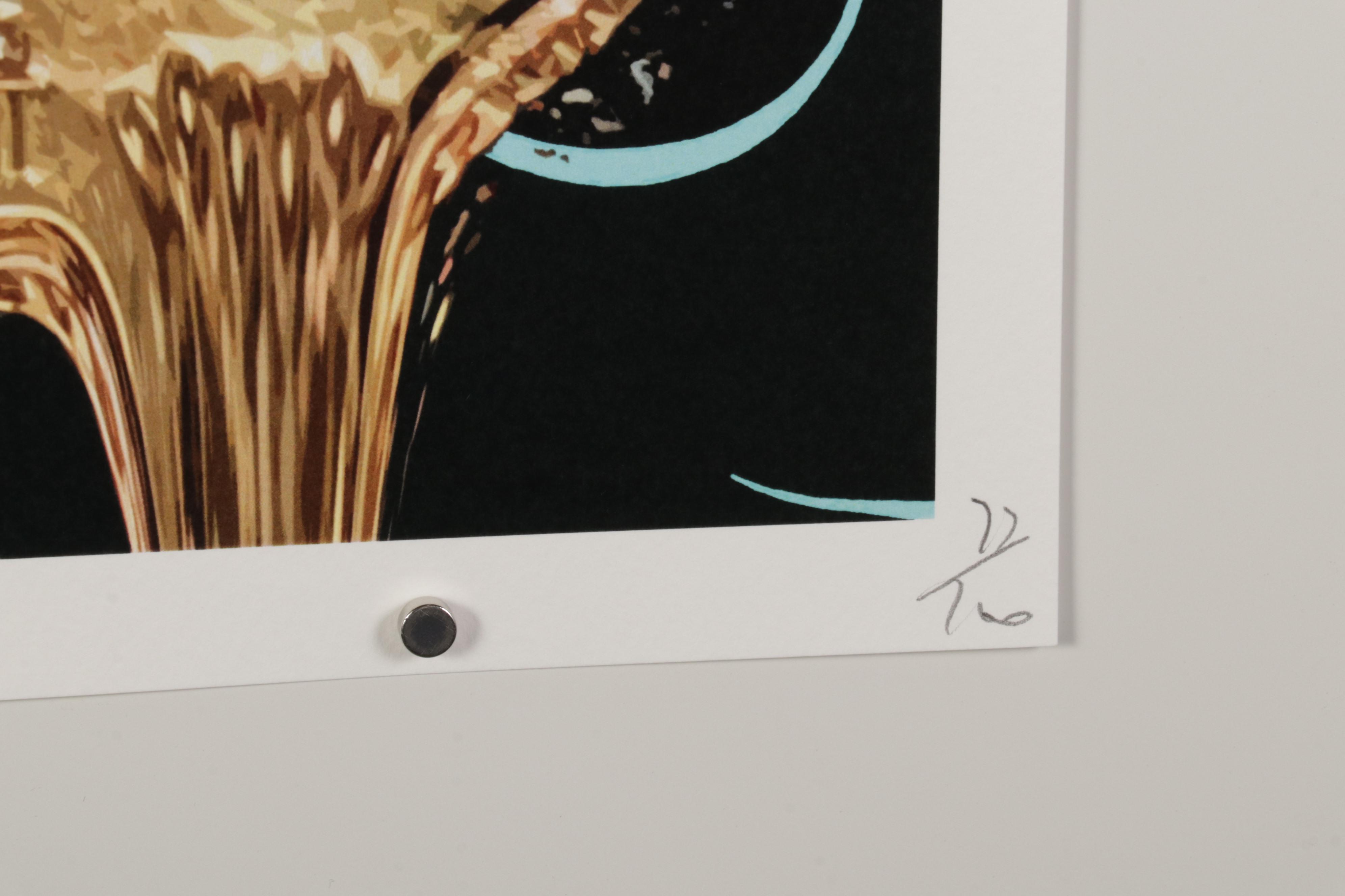 Death NYC Pop Art Graphic Print Featuring Kobe Bryant, 2020