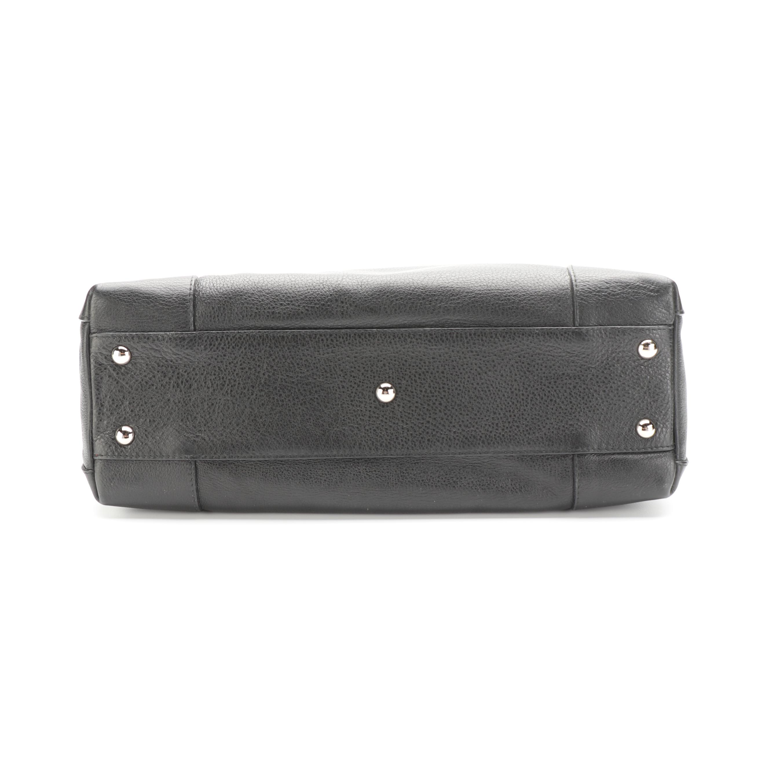 Furla Cartella Tote with MICHAEL Michael Kors Hobo Bag in Black Grained Leather