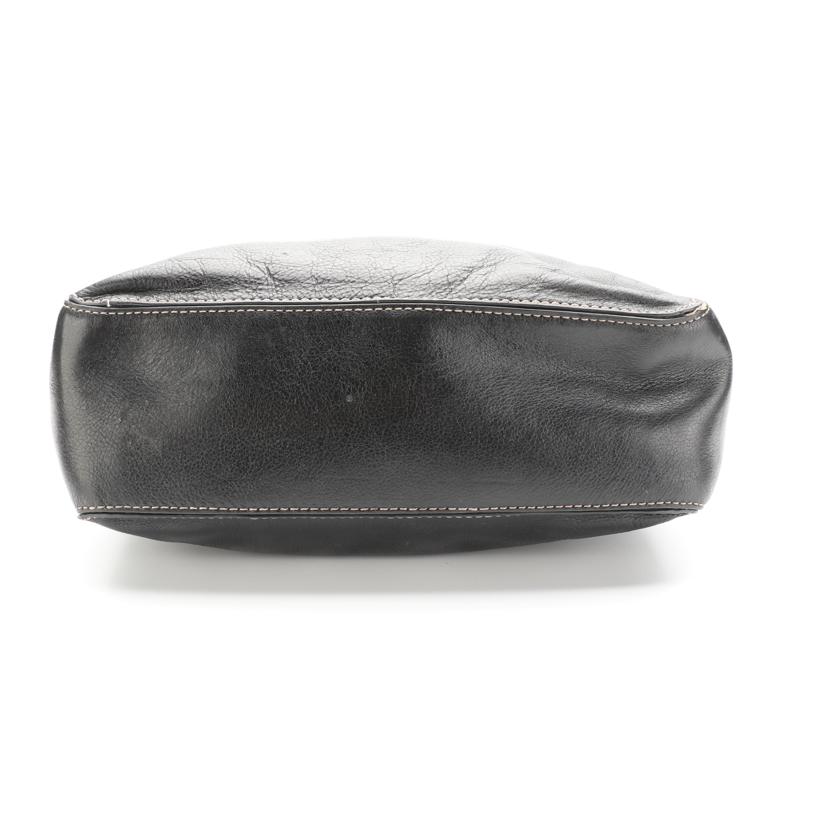 Furla Cartella Tote with MICHAEL Michael Kors Hobo Bag in Black Grained Leather