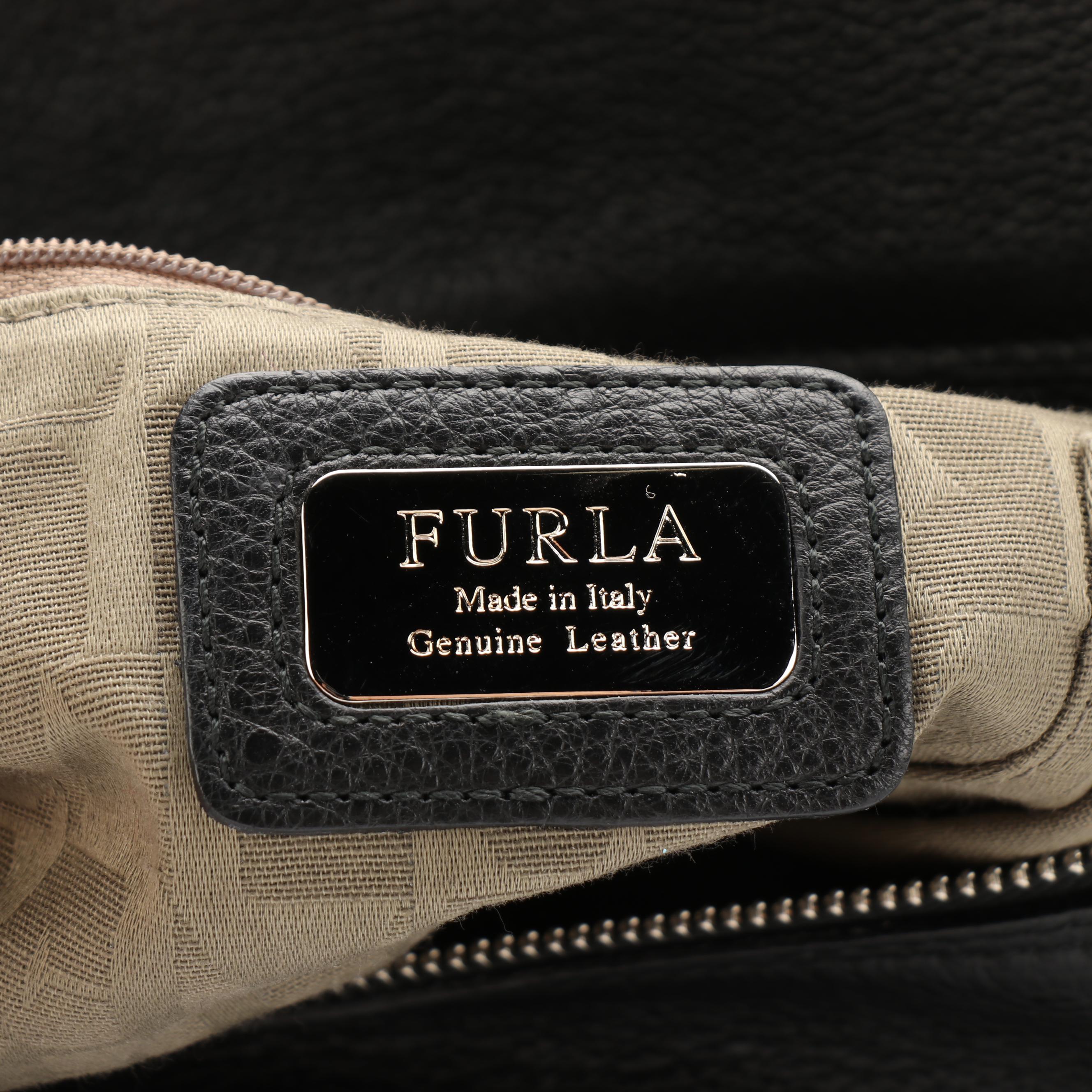 Furla Cartella Tote with MICHAEL Michael Kors Hobo Bag in Black Grained Leather