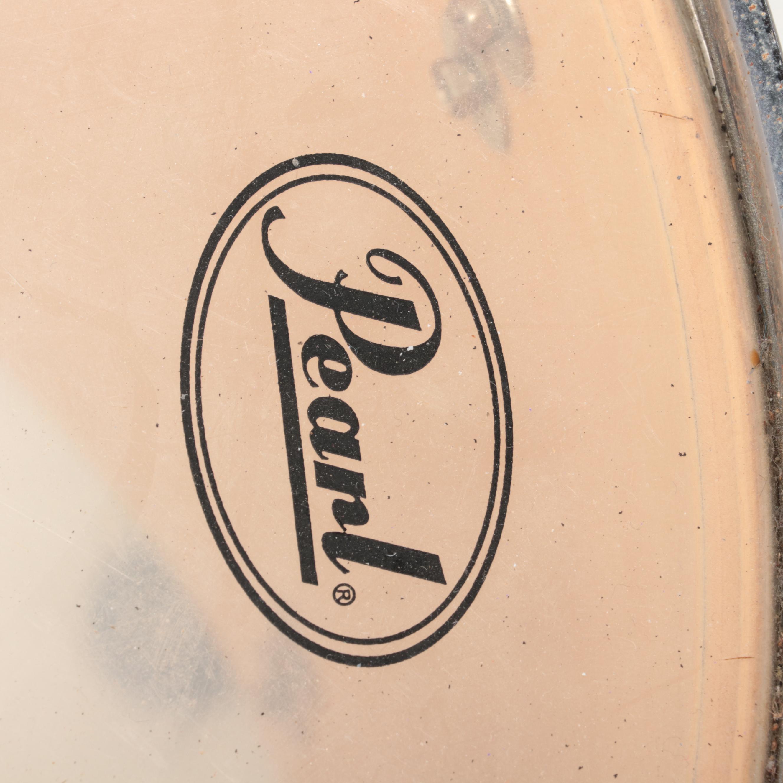 Vic Firth Snare Drum, Stand and Case with Pearl Forum Series 16" Floor Tom Drum