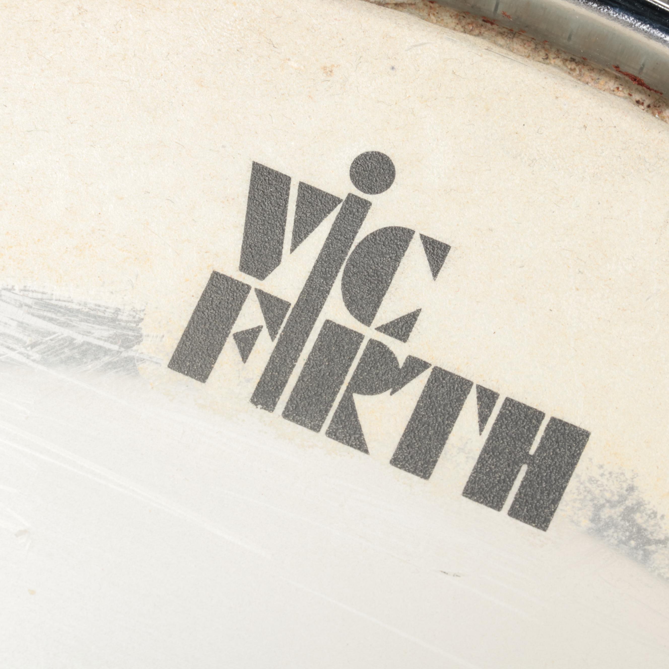 Vic Firth Snare Drum, Stand and Case with Pearl Forum Series 16" Floor Tom Drum