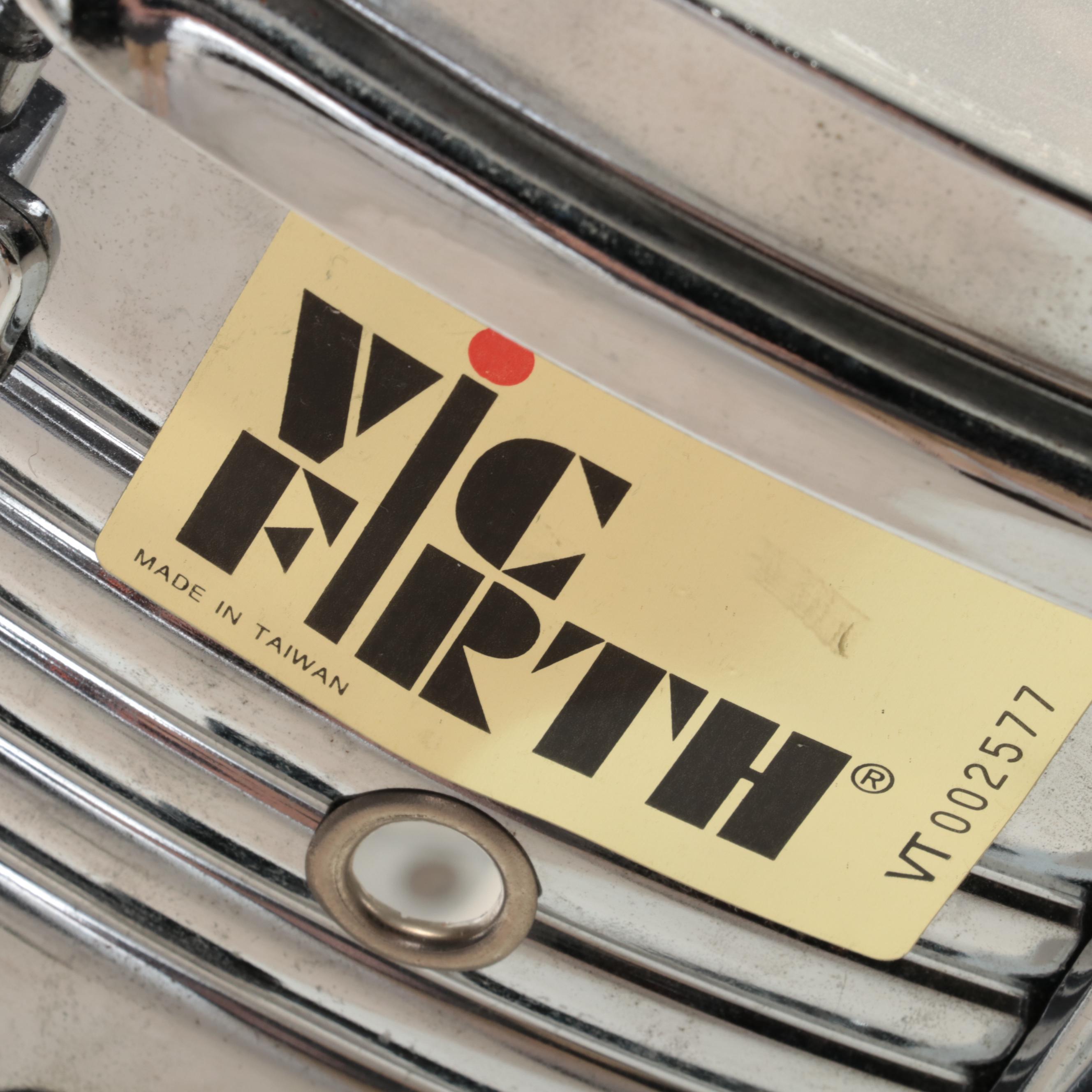 Vic Firth Snare Drum, Stand and Case with Pearl Forum Series 16" Floor Tom Drum