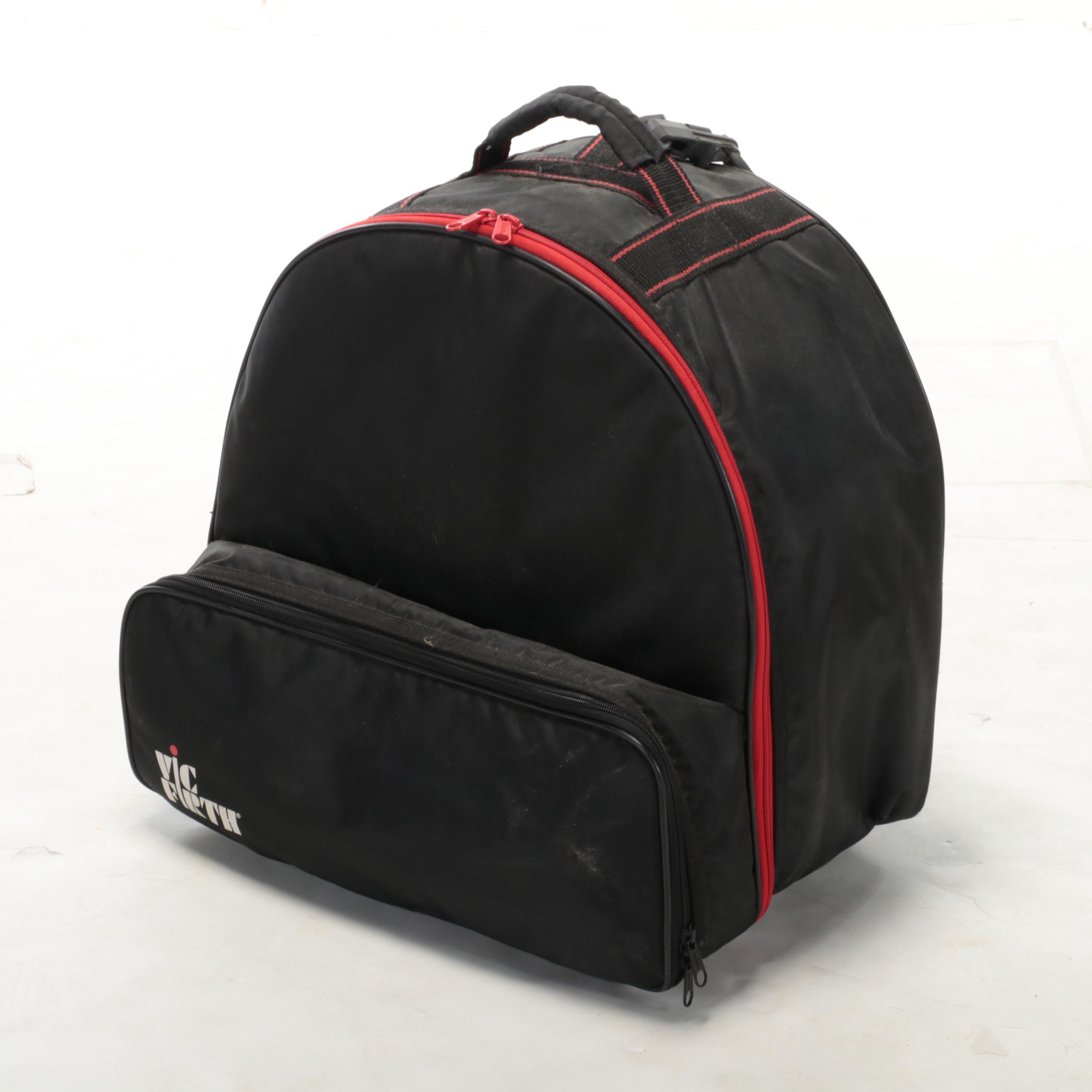 Vic Firth Snare Drum, Stand and Case with Pearl Forum Series 16" Floor Tom Drum