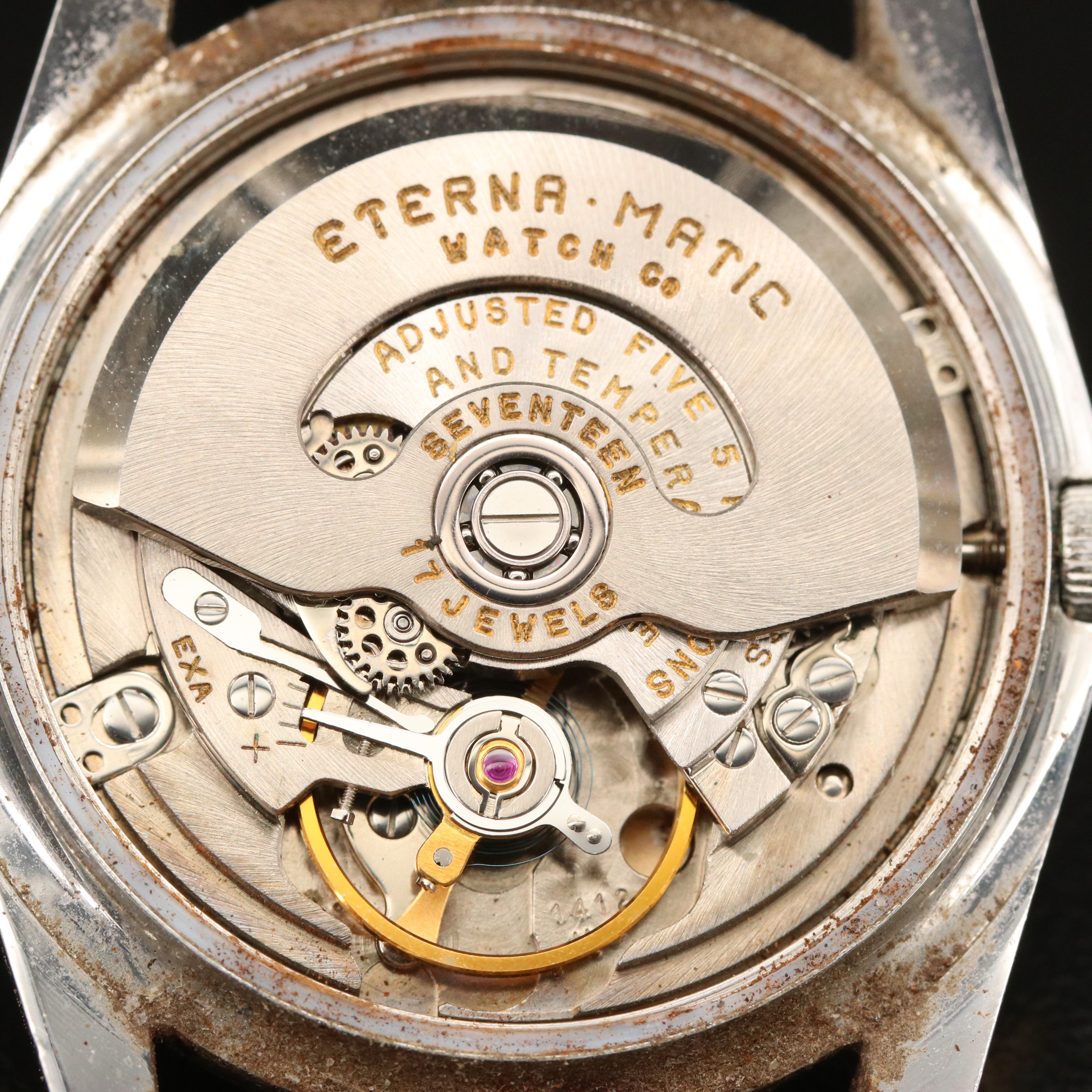 Vintage Eterna-Matic Swiss Chronometer Watch