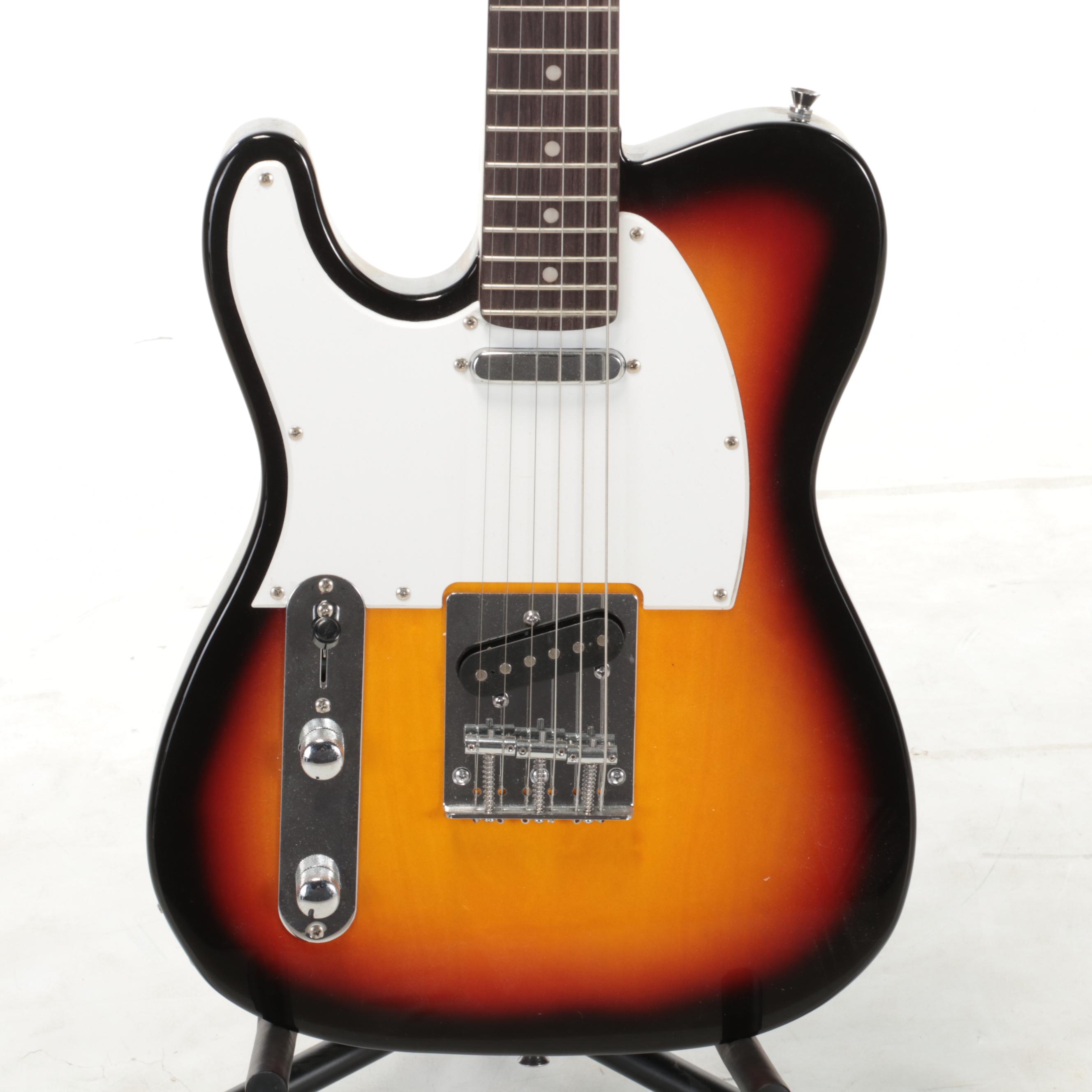 Harmonia Telecaster Style Left-Handed Six String Electric Guitar