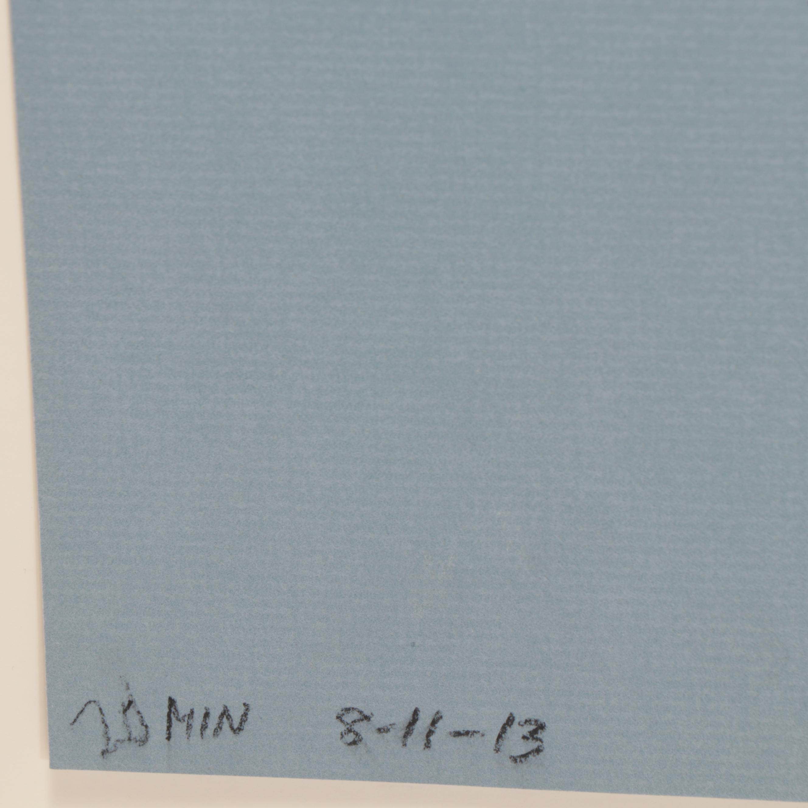 Marlene Steele Mixed Media Sketch of a Male Nude, 2013