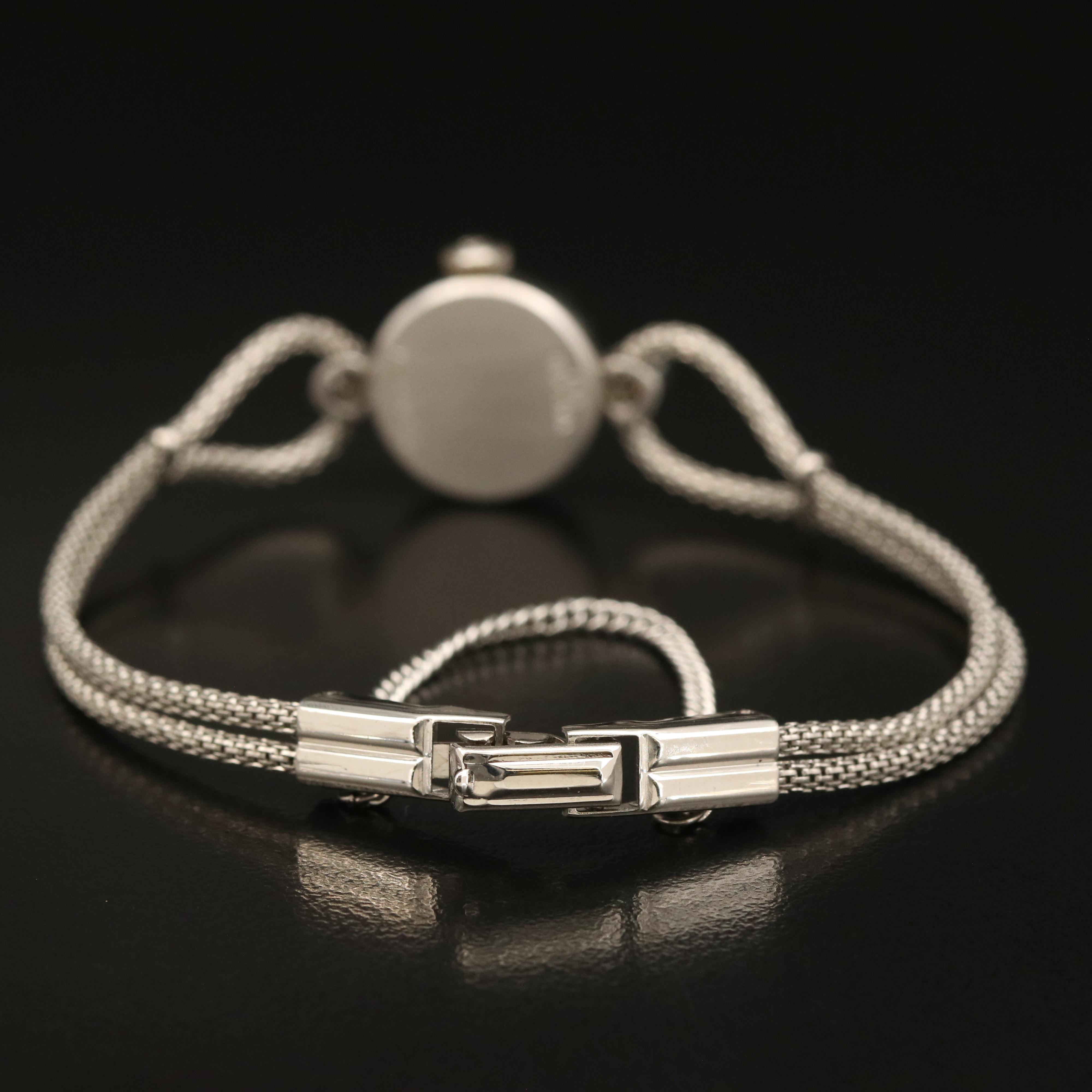 14K Bulova Diamond Watch