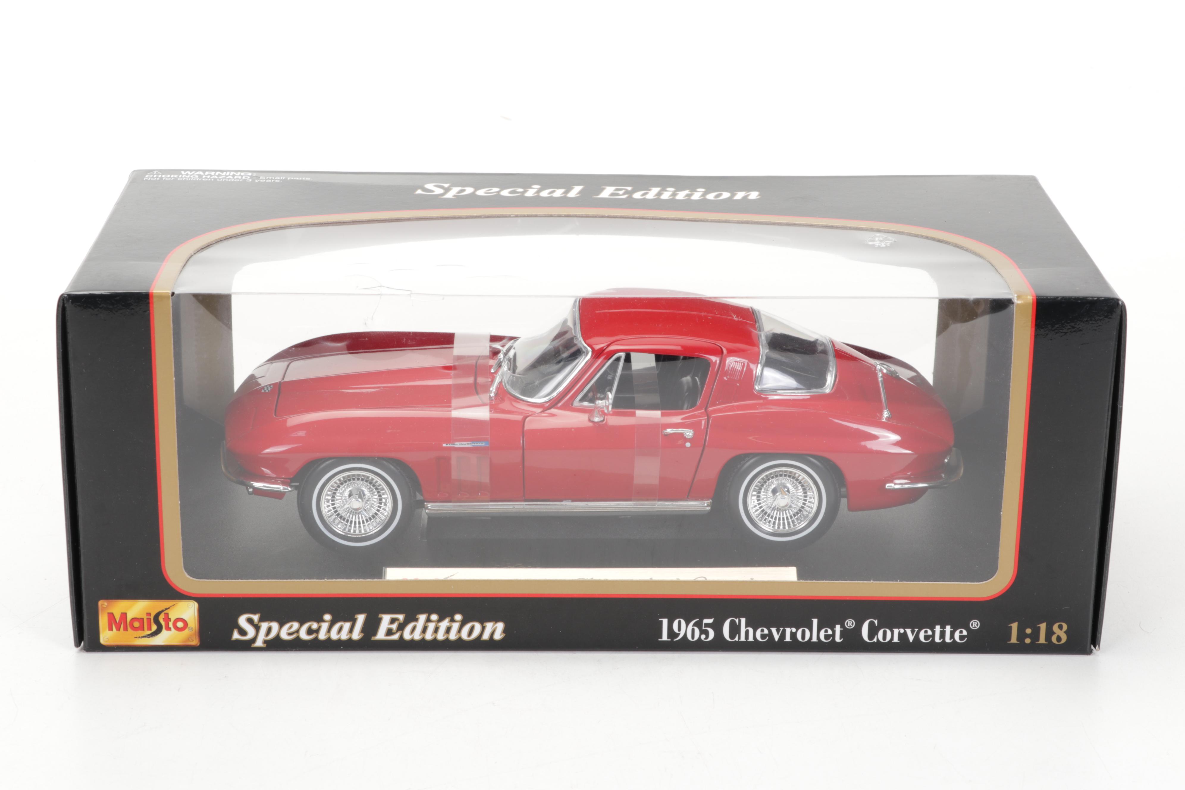 Maisto Premier Edition Mercedes-Benz SLS AMG 1/18 Diecast Car and Others