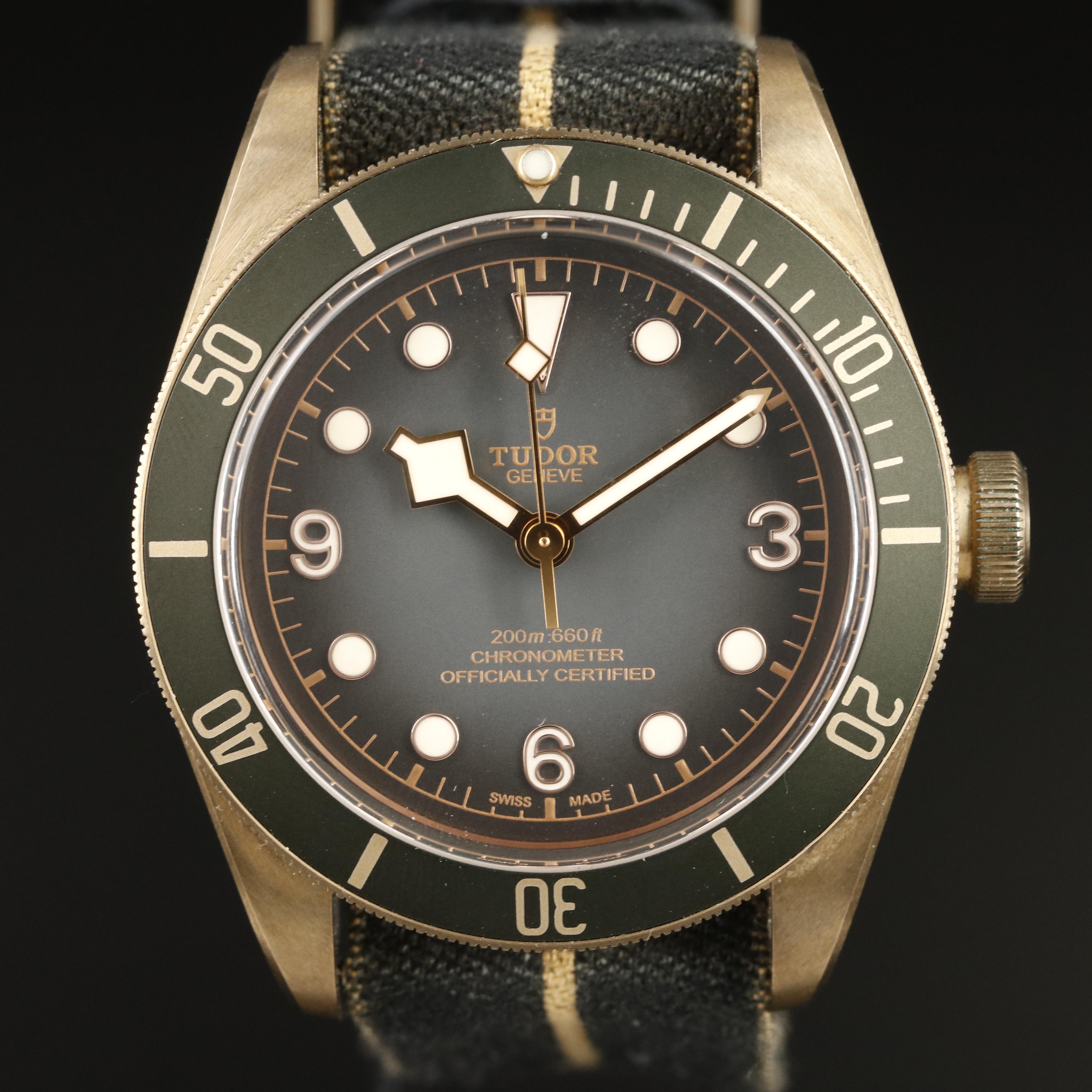 Tudor Black Bay Bronze 43mm 79250B Chronometer Automatic Watch