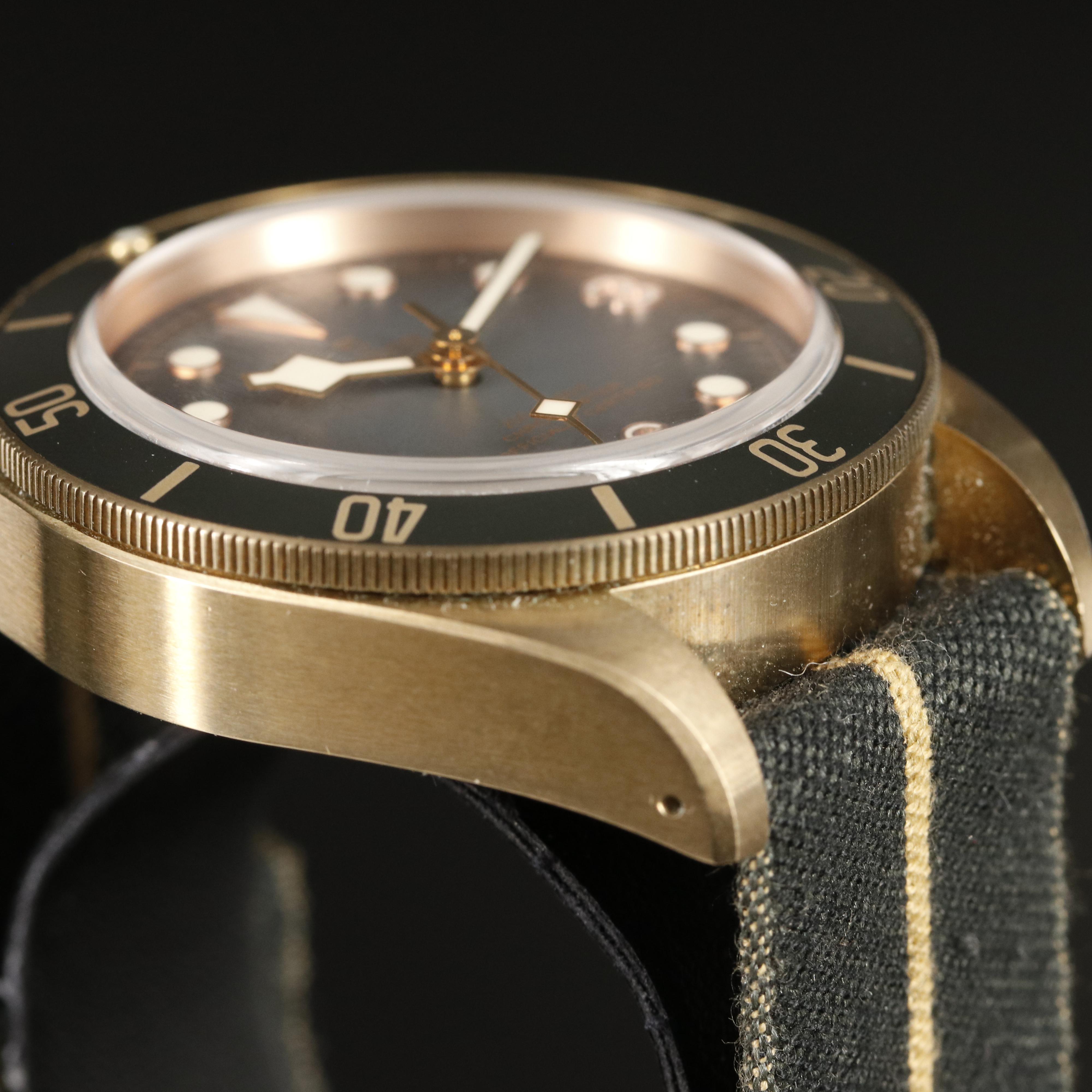 Tudor Black Bay Bronze 43mm 79250B Chronometer Automatic Watch