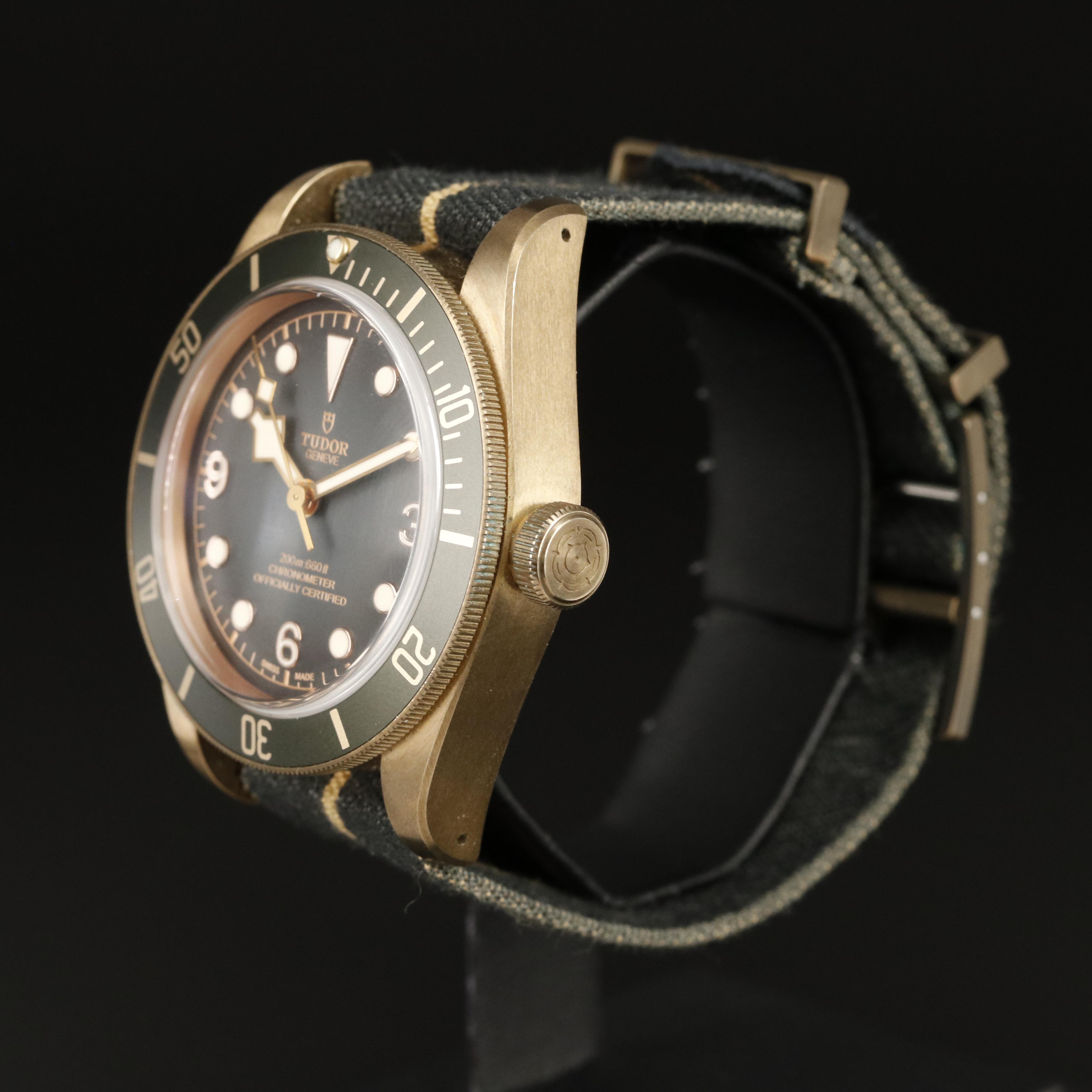 Tudor Black Bay Bronze 43mm 79250B Chronometer Automatic Watch